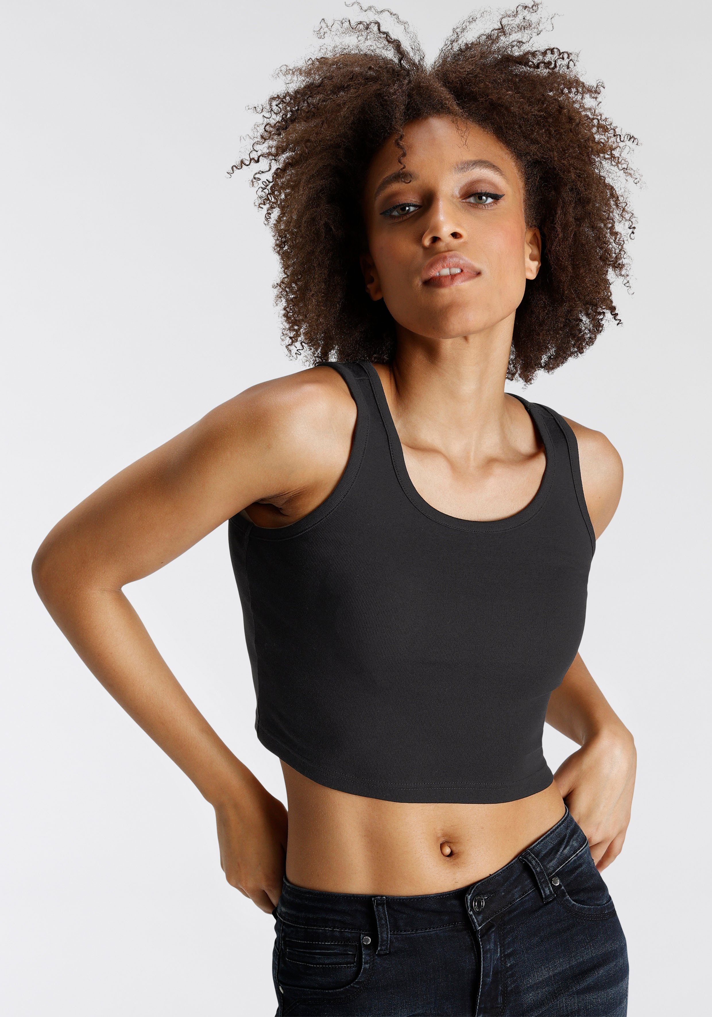 Flashlights Crop-top korte lengte nieuwe collectie (set, 2-delig, 2 stuks)