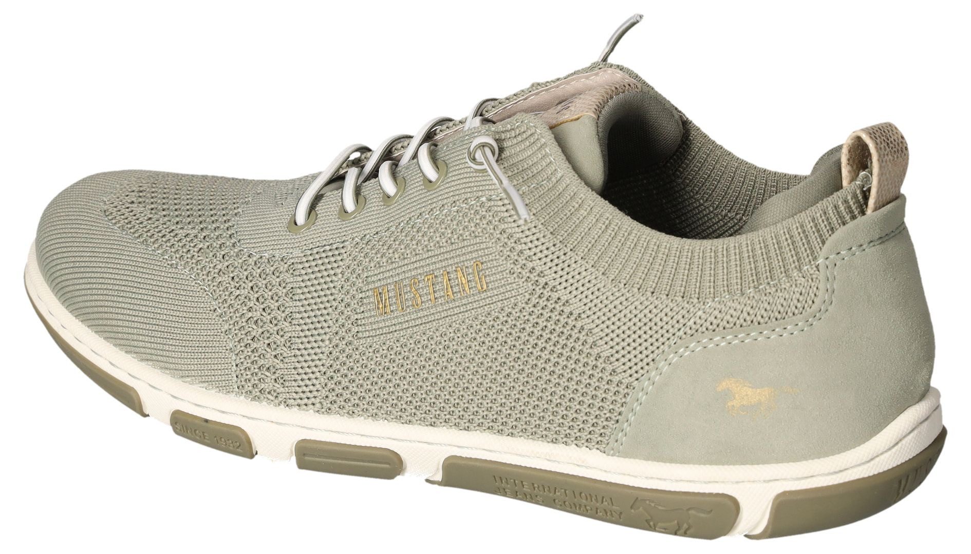 Mustang Shoes Slip-on sneakers , vrijetijdsschoen, lage schoen, instapschoen, met elastische veters