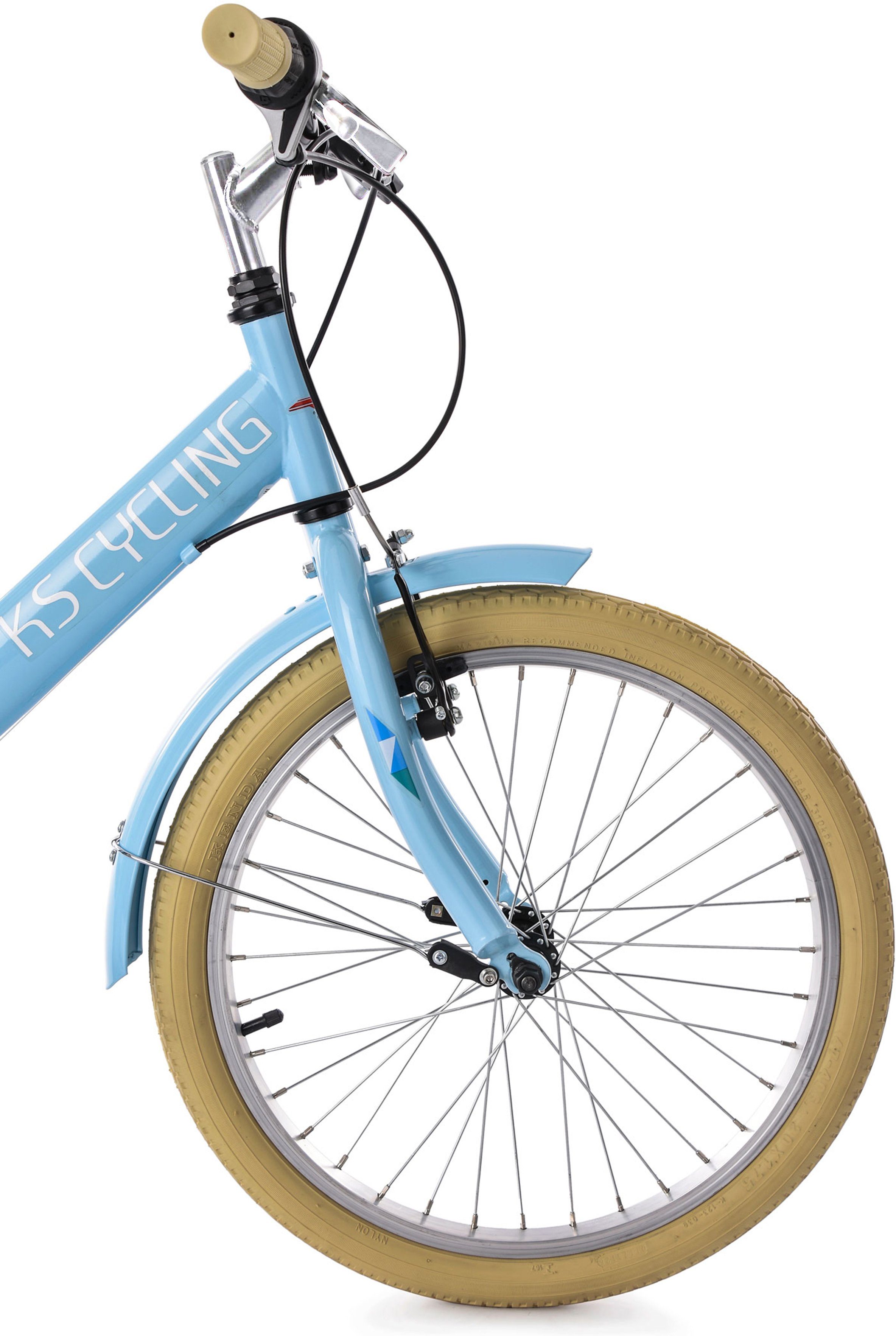 KS Cycling Tienerfiets Toscana voor dames en heren, kettingversnelling