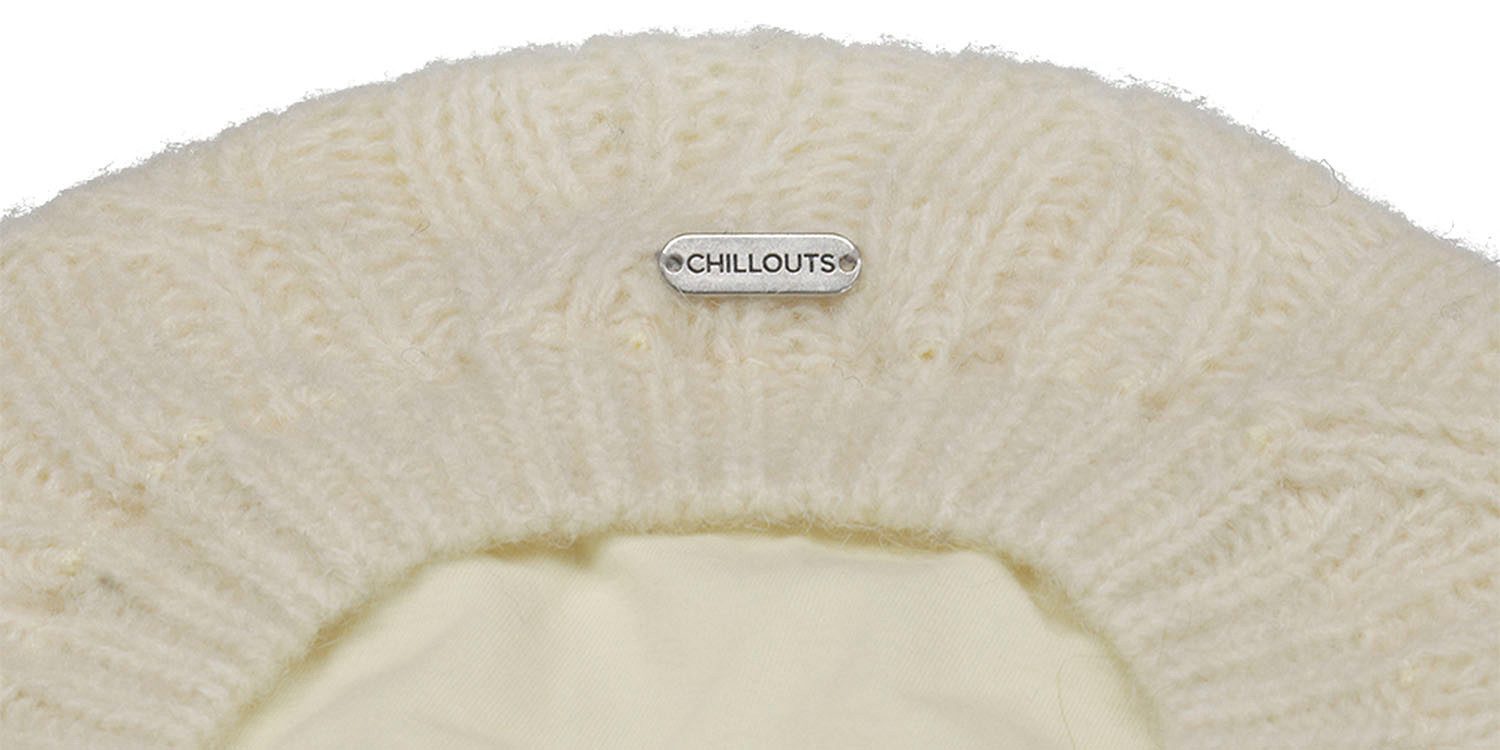 chillouts Baret met kabelpatroon-ontwerp