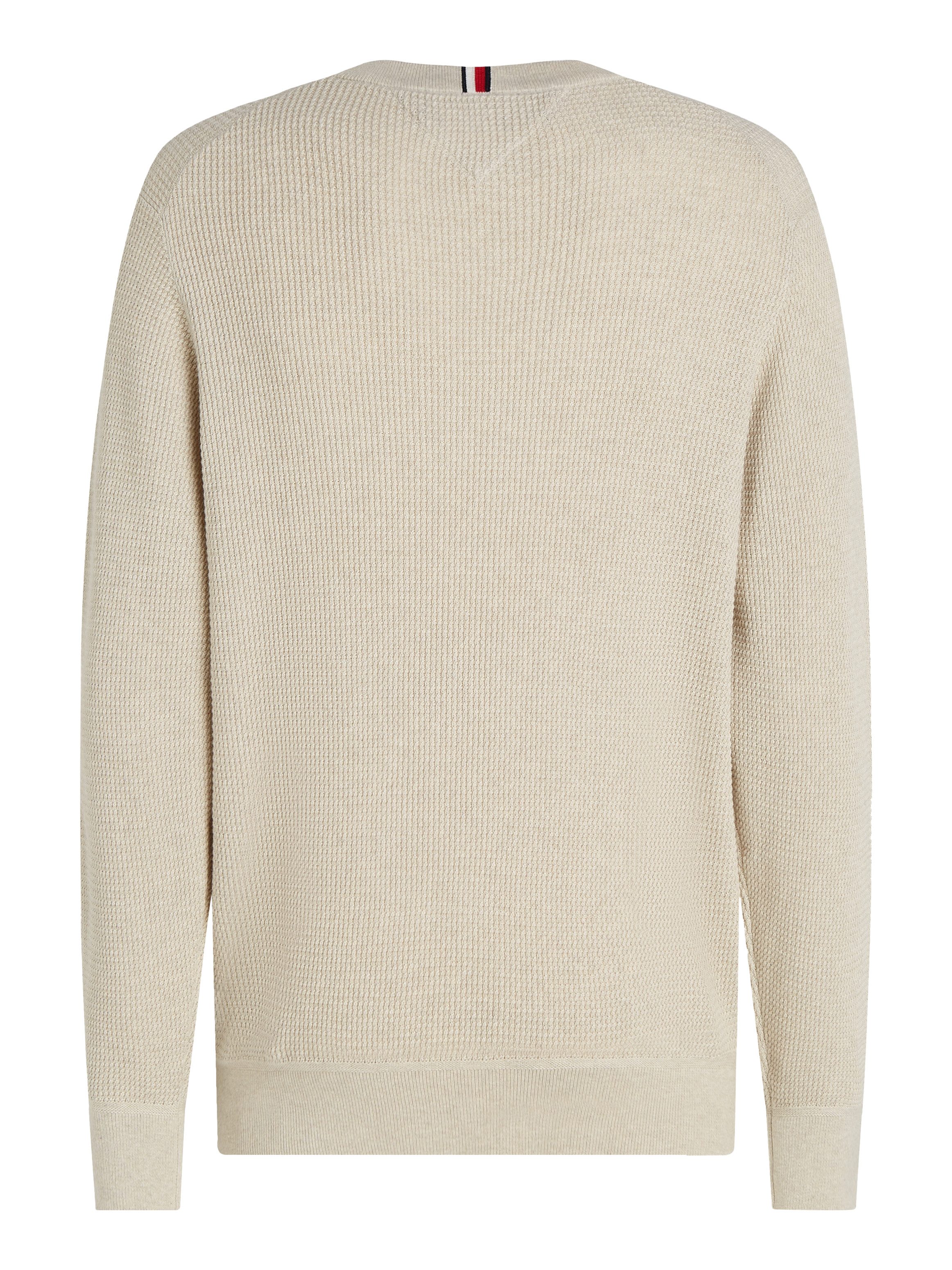 Tommy Hilfiger Trui met ronde hals REFINED STRUCTURE CREW NK