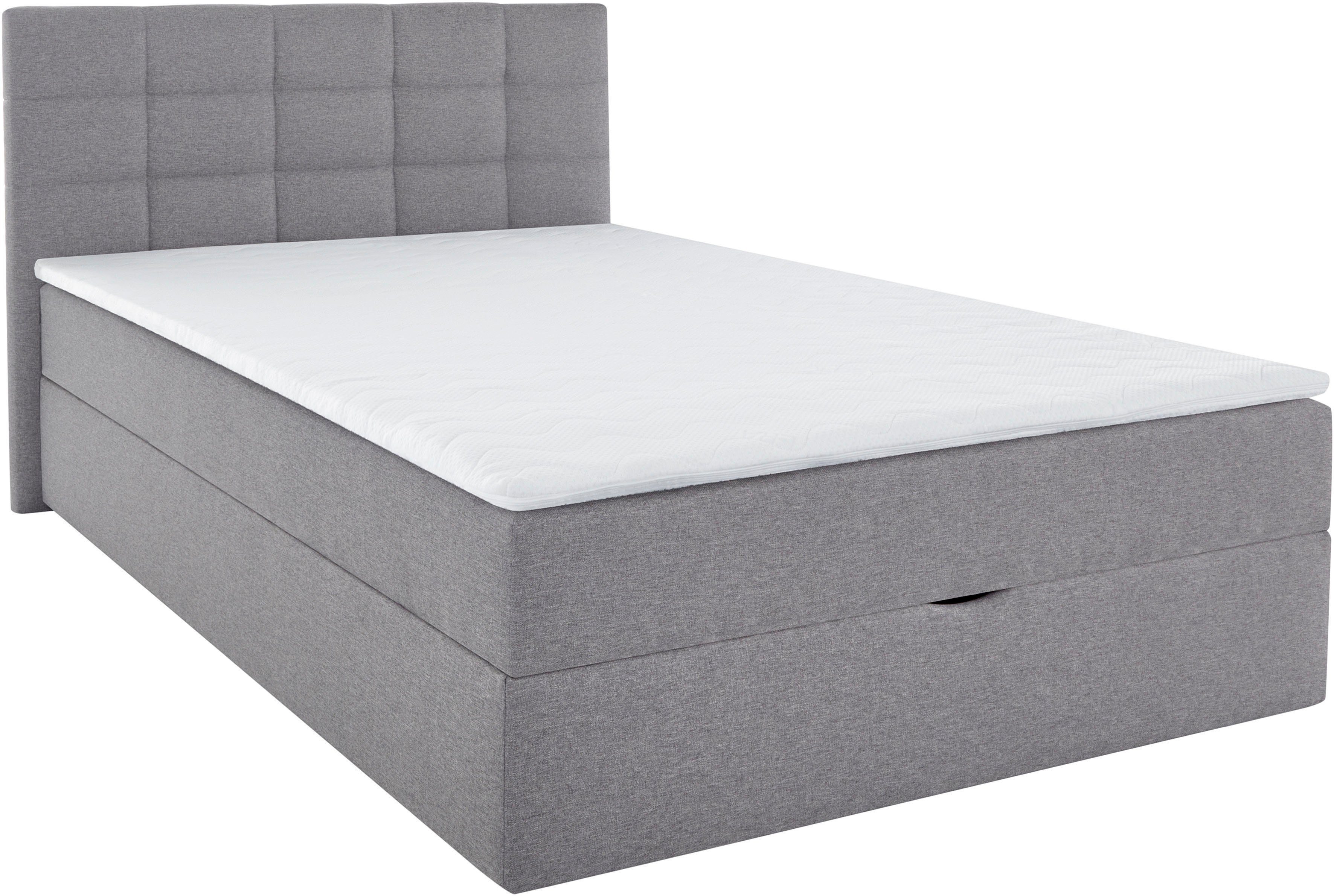 INOSIGN Boxspring OVALO optioneel met bedbox, verkrijgbaar in h2, h3 & h4