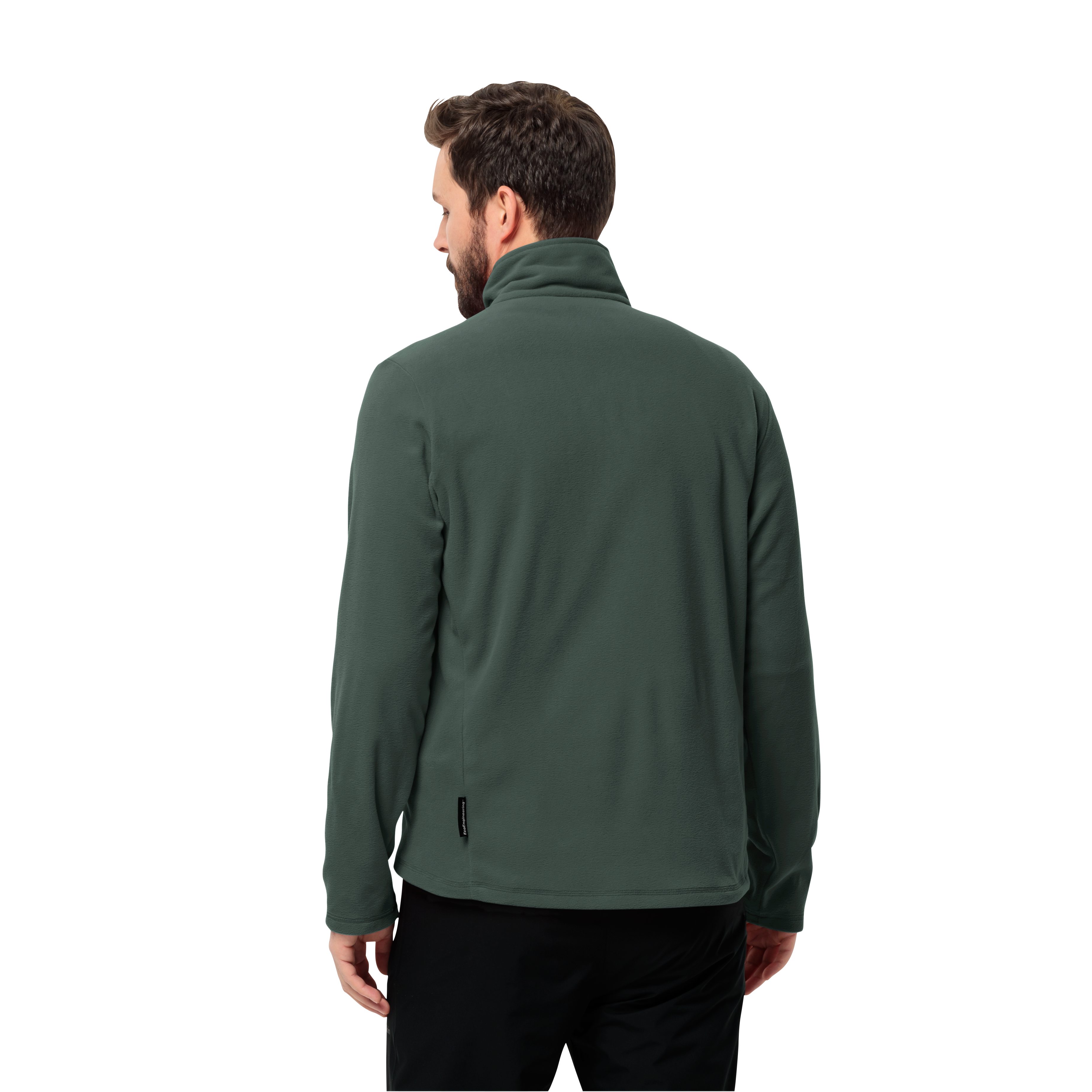 Jack Wolfskin Fleecejack TAUNUS FZ M lichte rekbare ademende midlayer