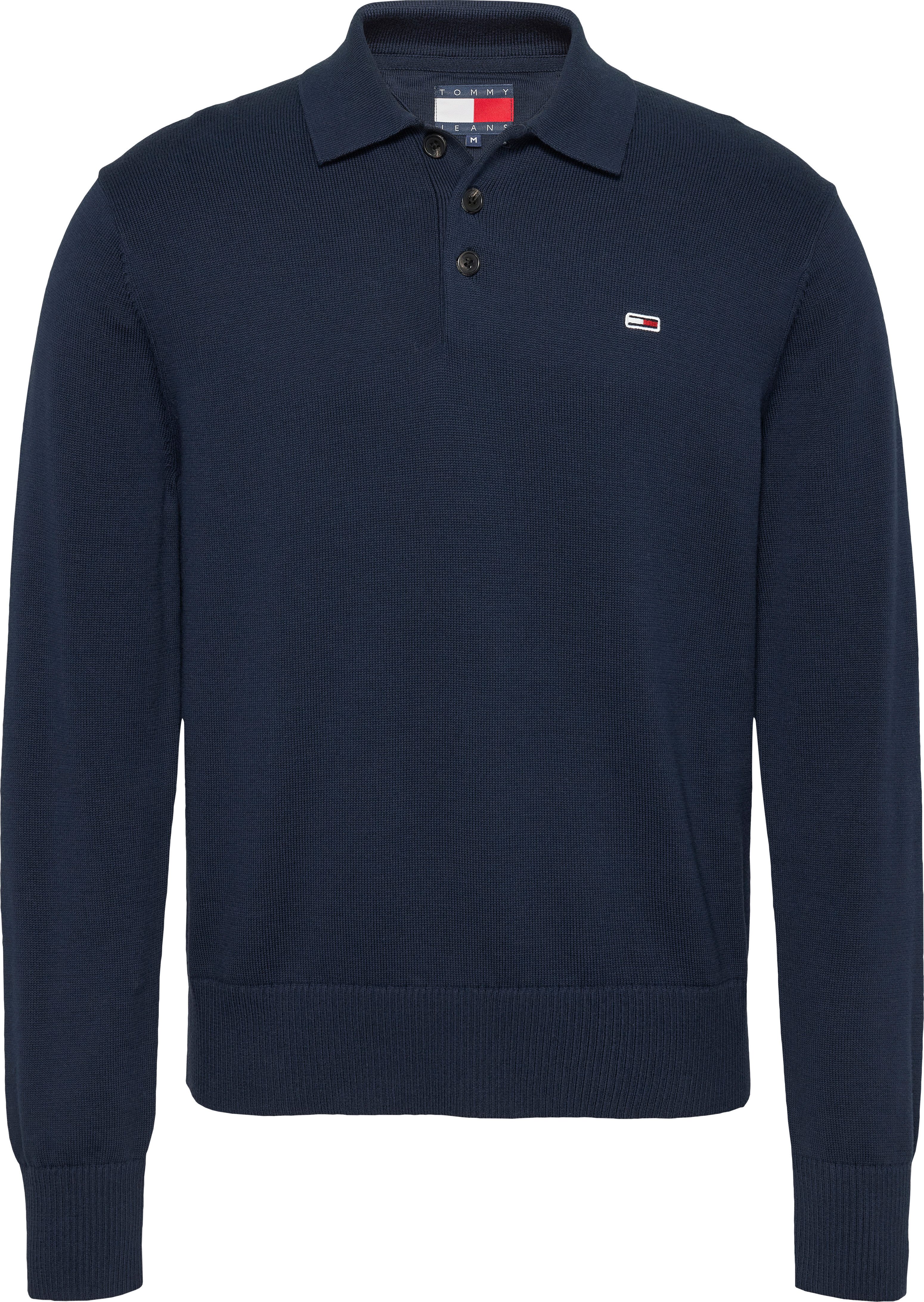 TOMMY JEANS Trui met polokraag TJM SLIM ESSENTIAL POLO SWEATER