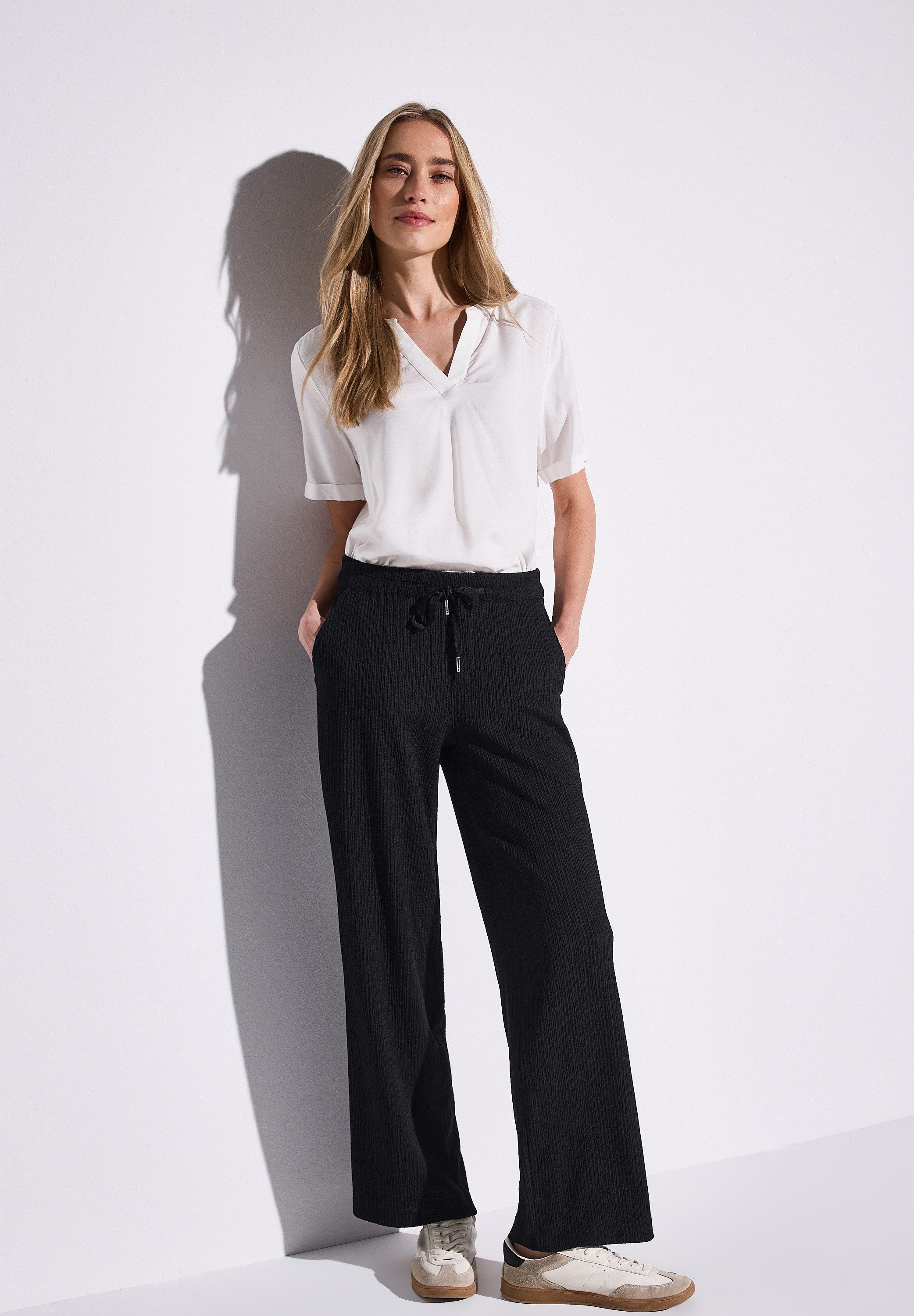 STREET ONE Stoffen broek