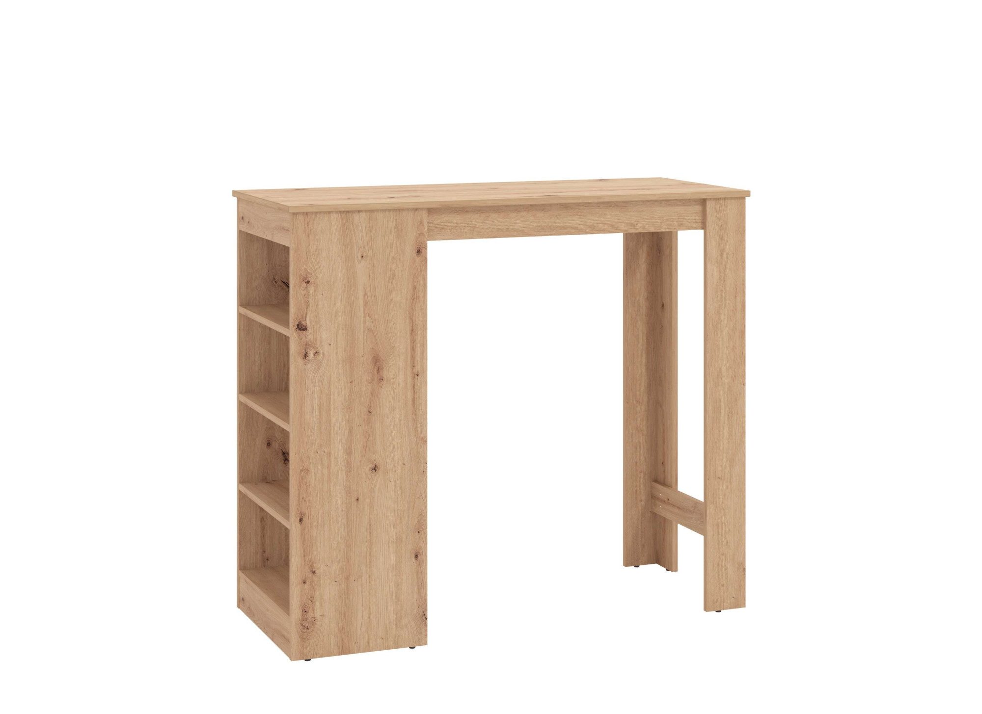 Home affaire Bartafel Valence, 120x50x150 cm, keukentafel, bartafel, statafel, bar