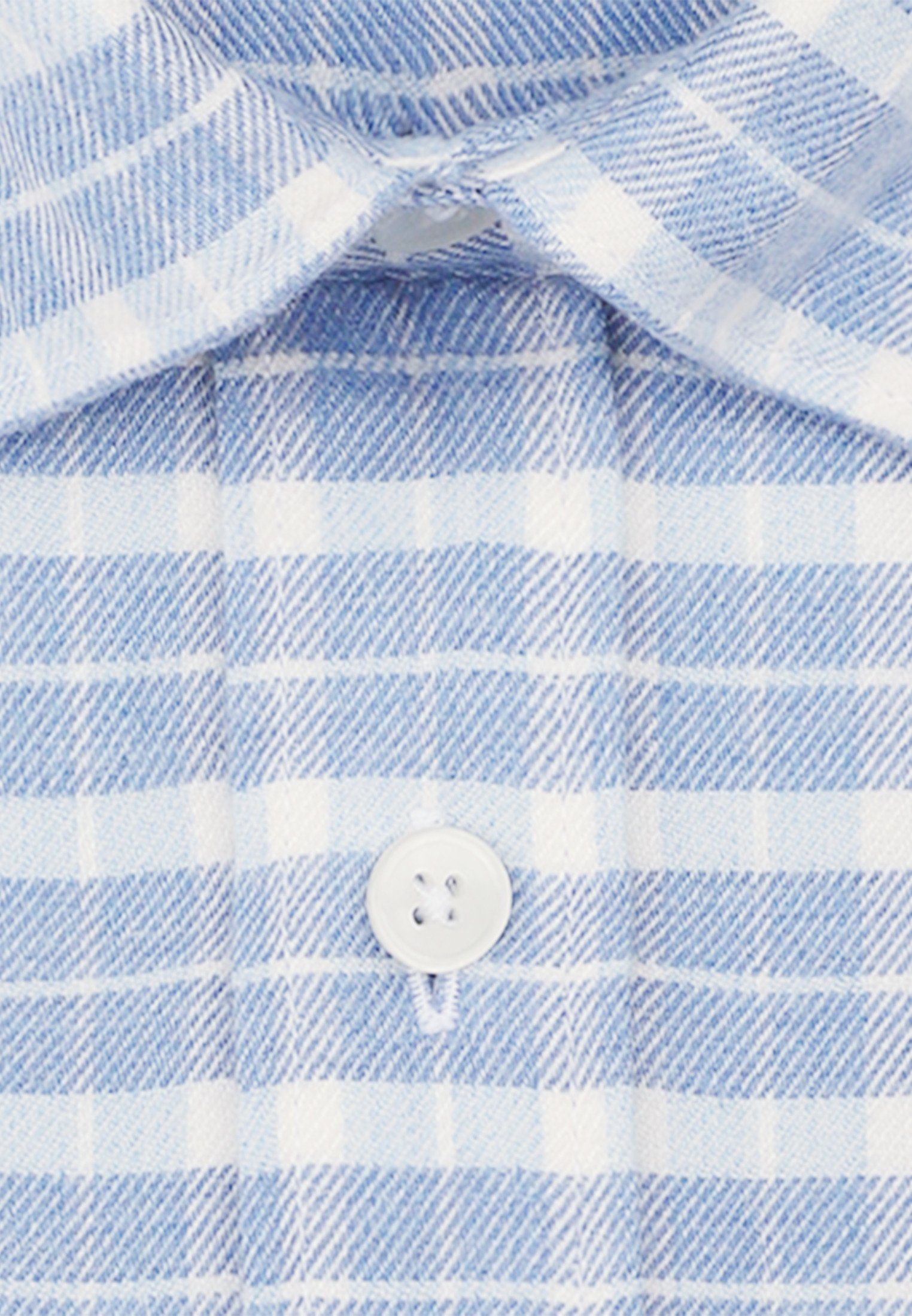 seidensticker Businessoverhemd Zwarte roos Regular lange mouwen button-downkraag ruit