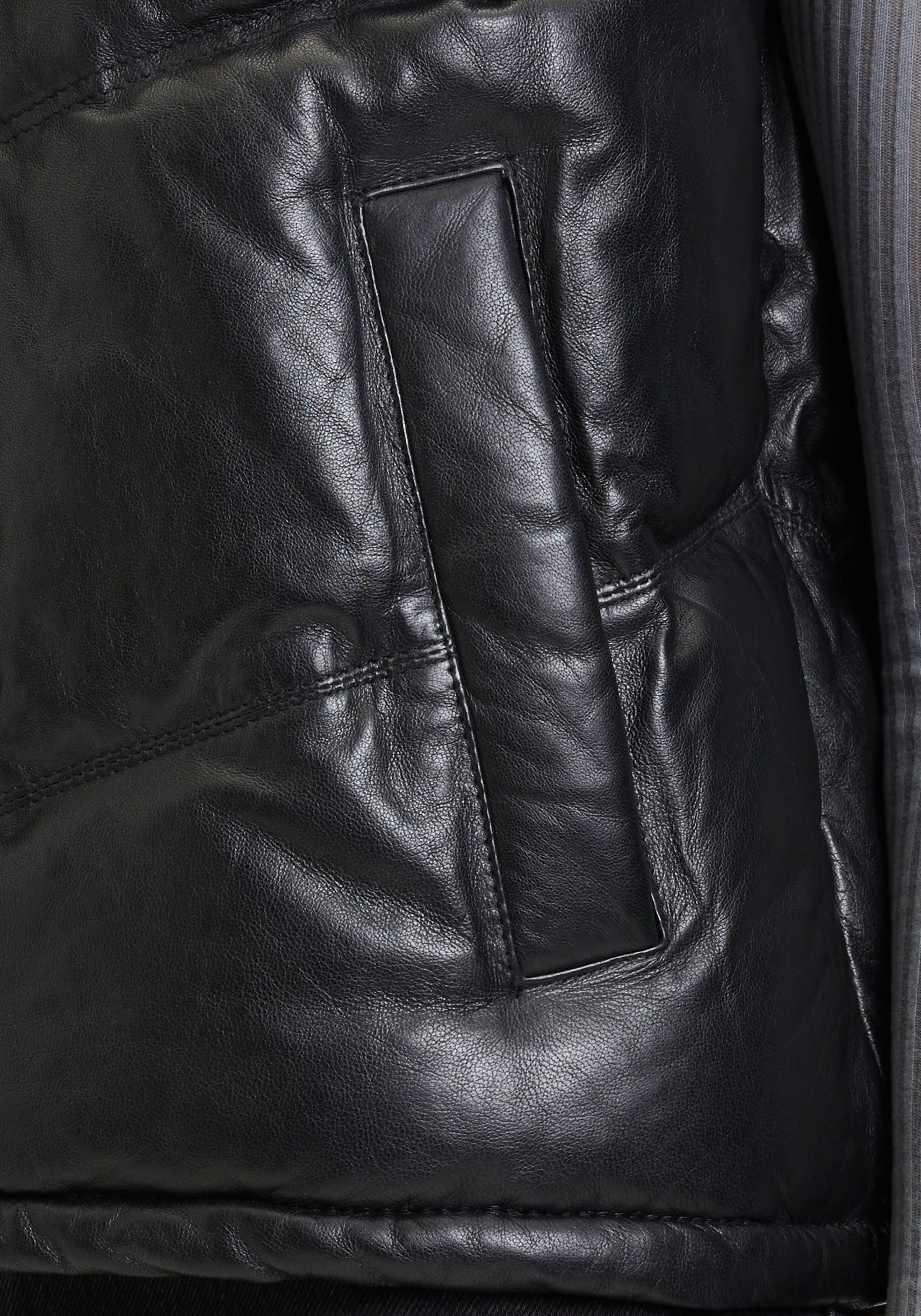 Gipsy Leren gilet GWNammi OS