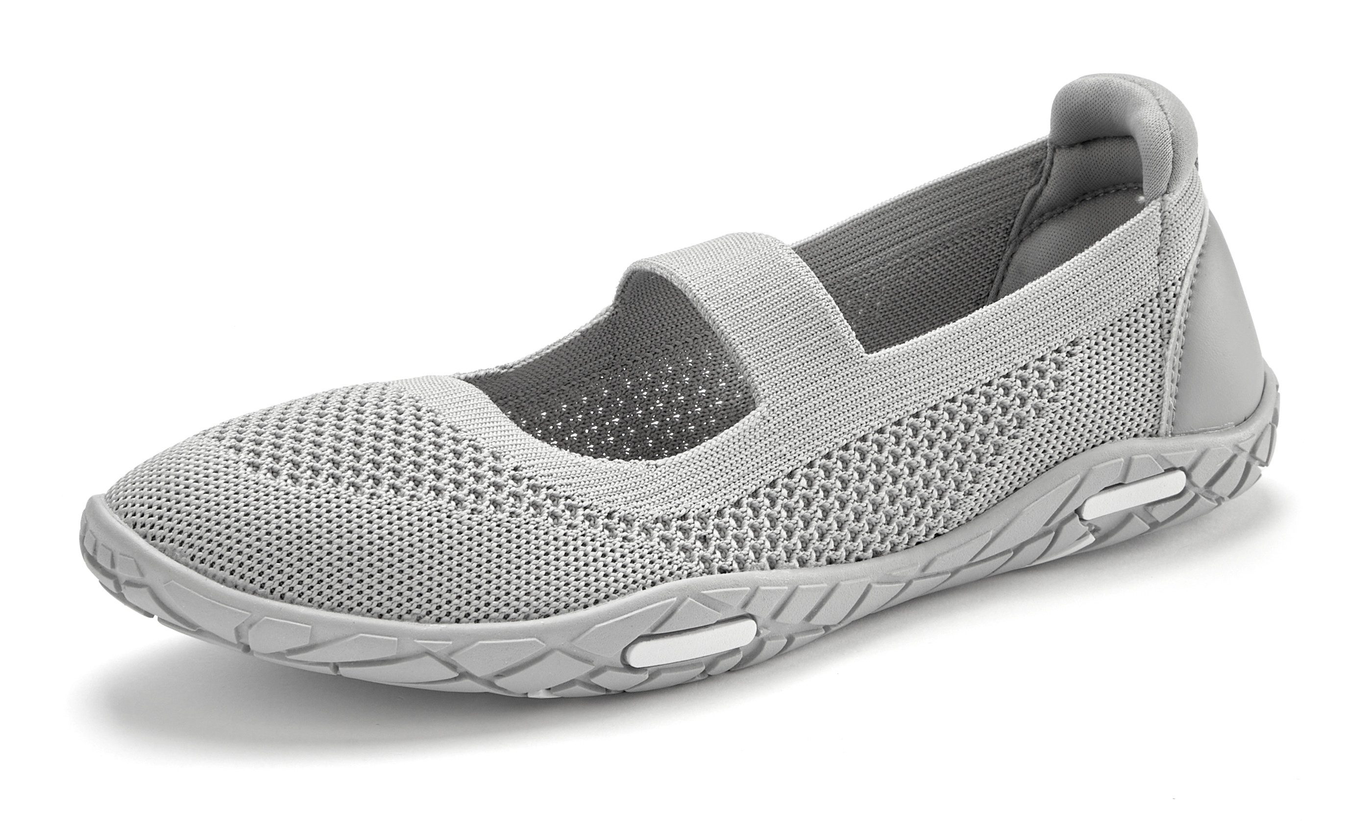 Lascana Sneaker-ballerina’s Vrijetijdsschoen, slipper, lage schoen, slip-on sneaker superlicht VEGAN