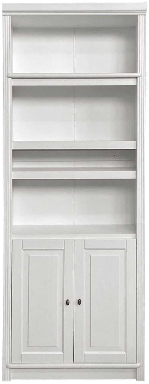 Home affaire Boekenkast Soeren van massief grenen, hoogte 220 cm, met 2 houten deuren, veel bergruimte