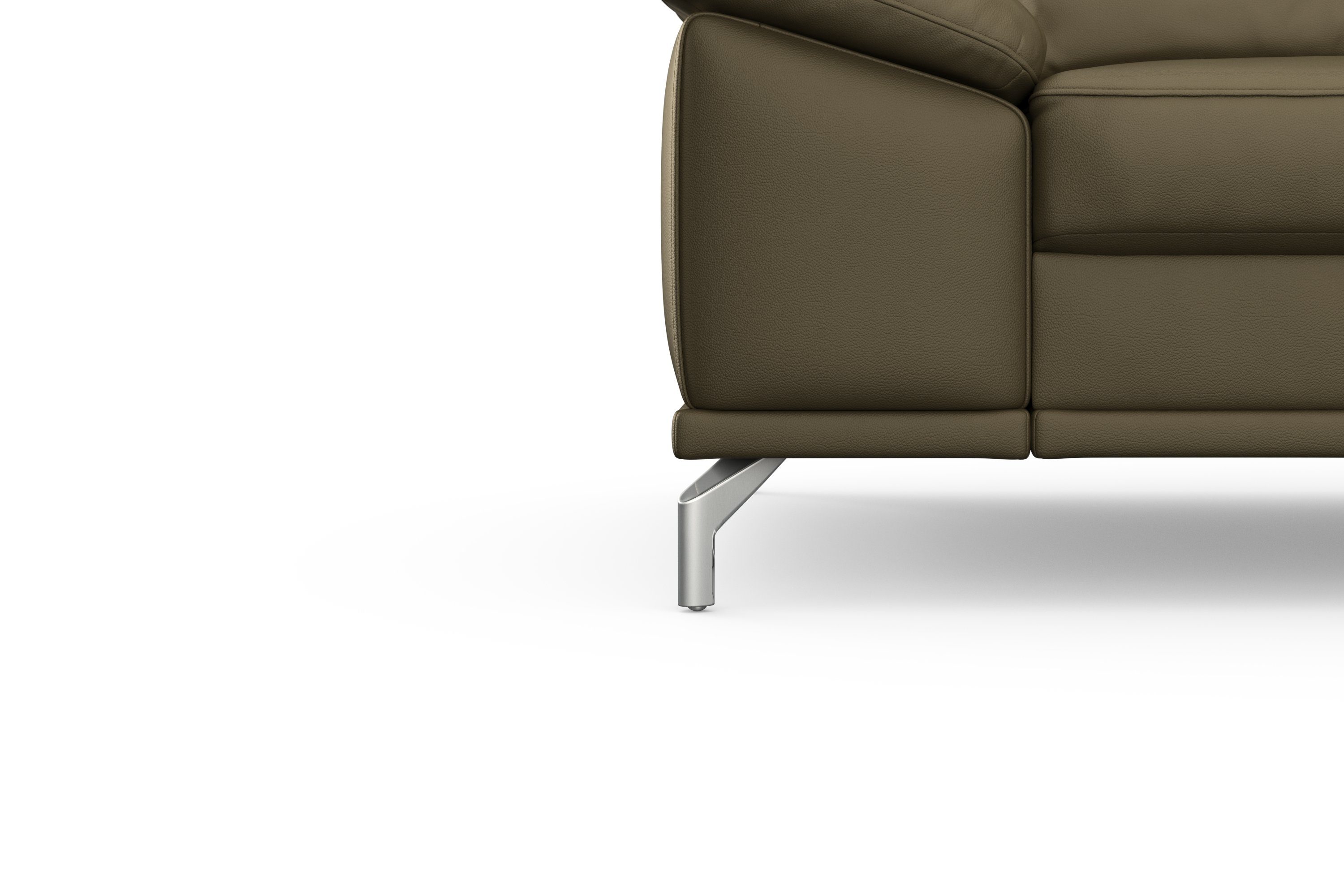 sit&more Hoekbank Cabrio L-vorm, met zitdiepteverstelling, arm- en hoofdsteunverstelling