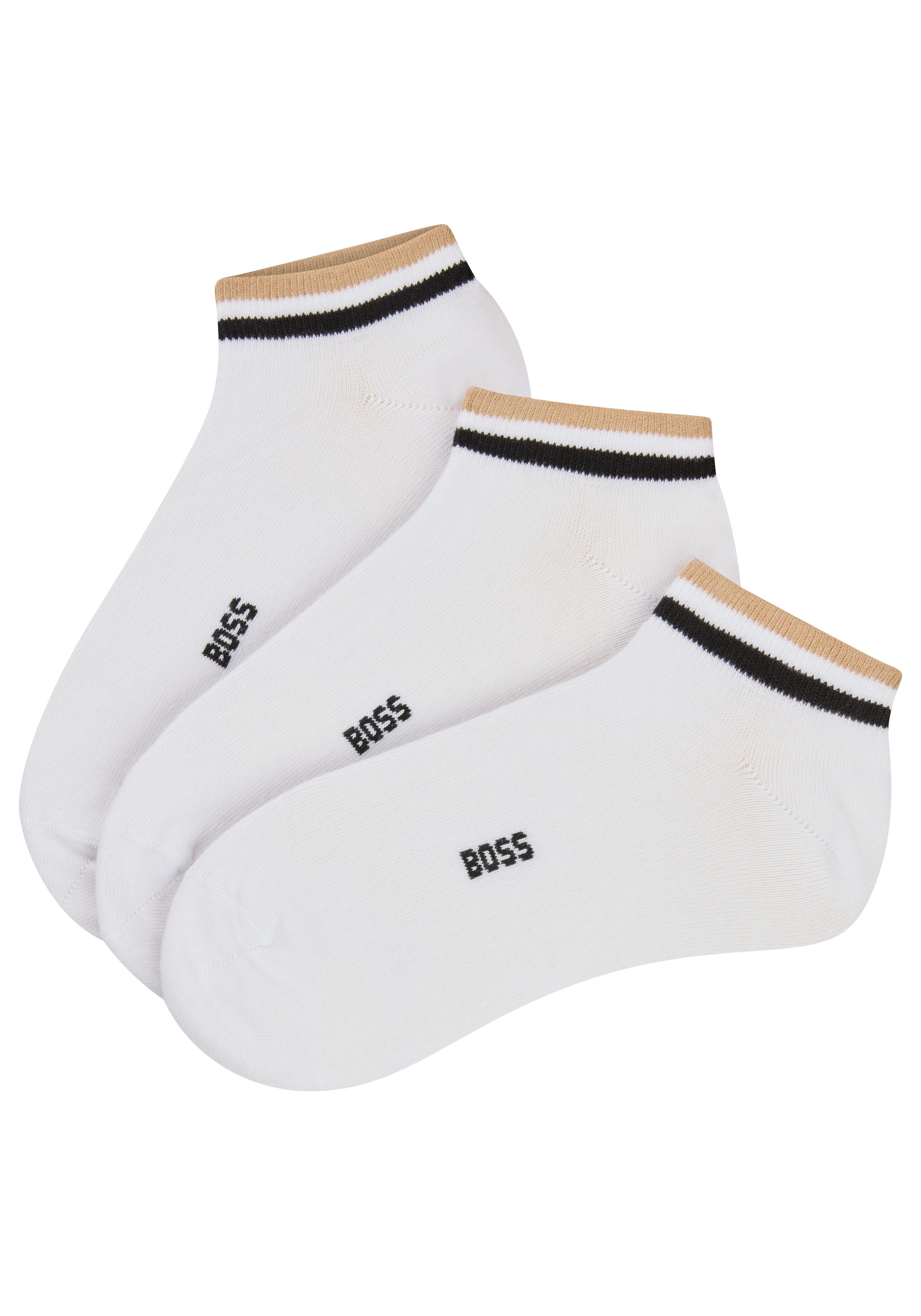 BOSS Sneakersokken 3P AS Stripe (Set van 3)
