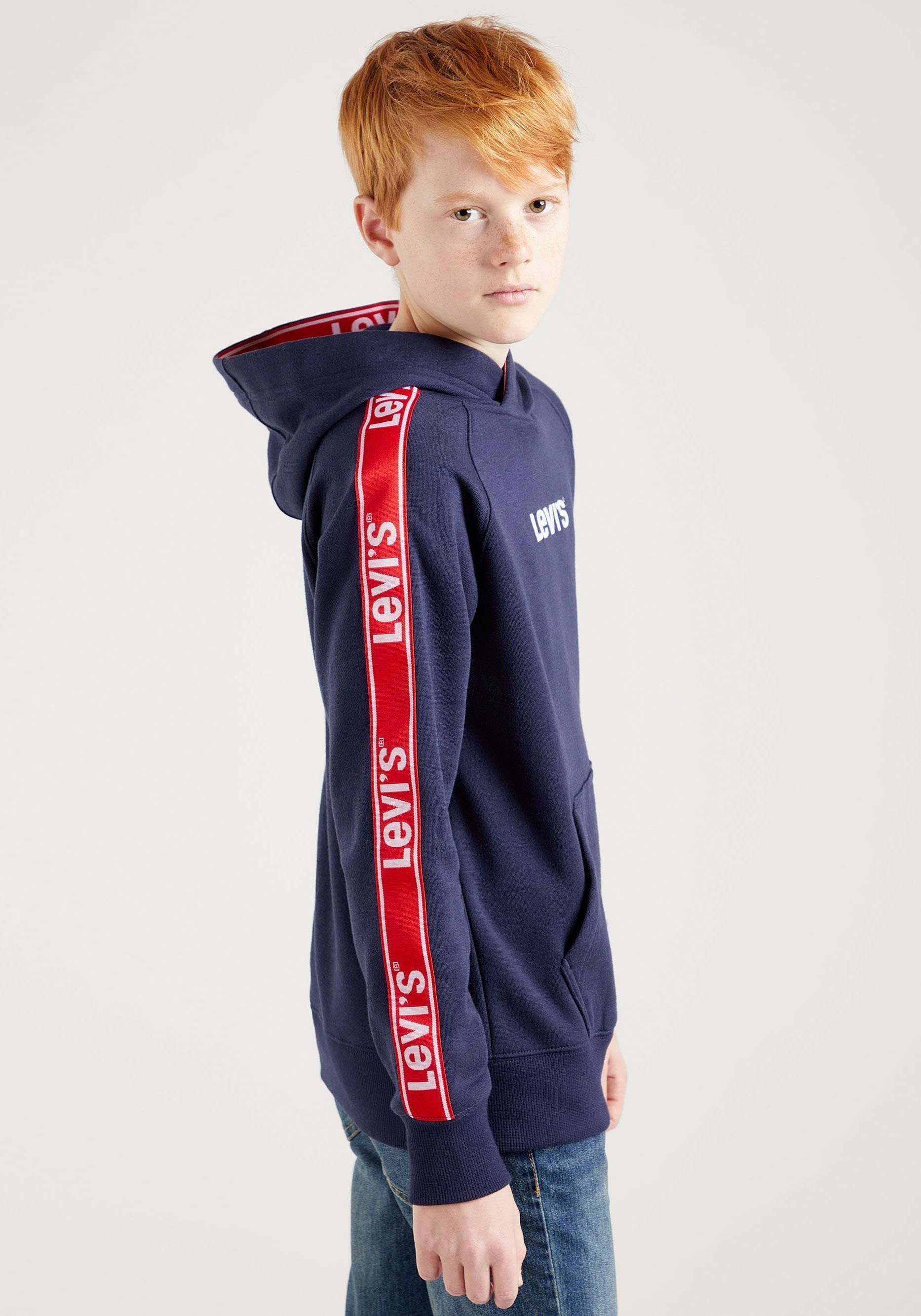Levi's Kidswear Hoodie LOGO TAPING PULLOVER HOODIE