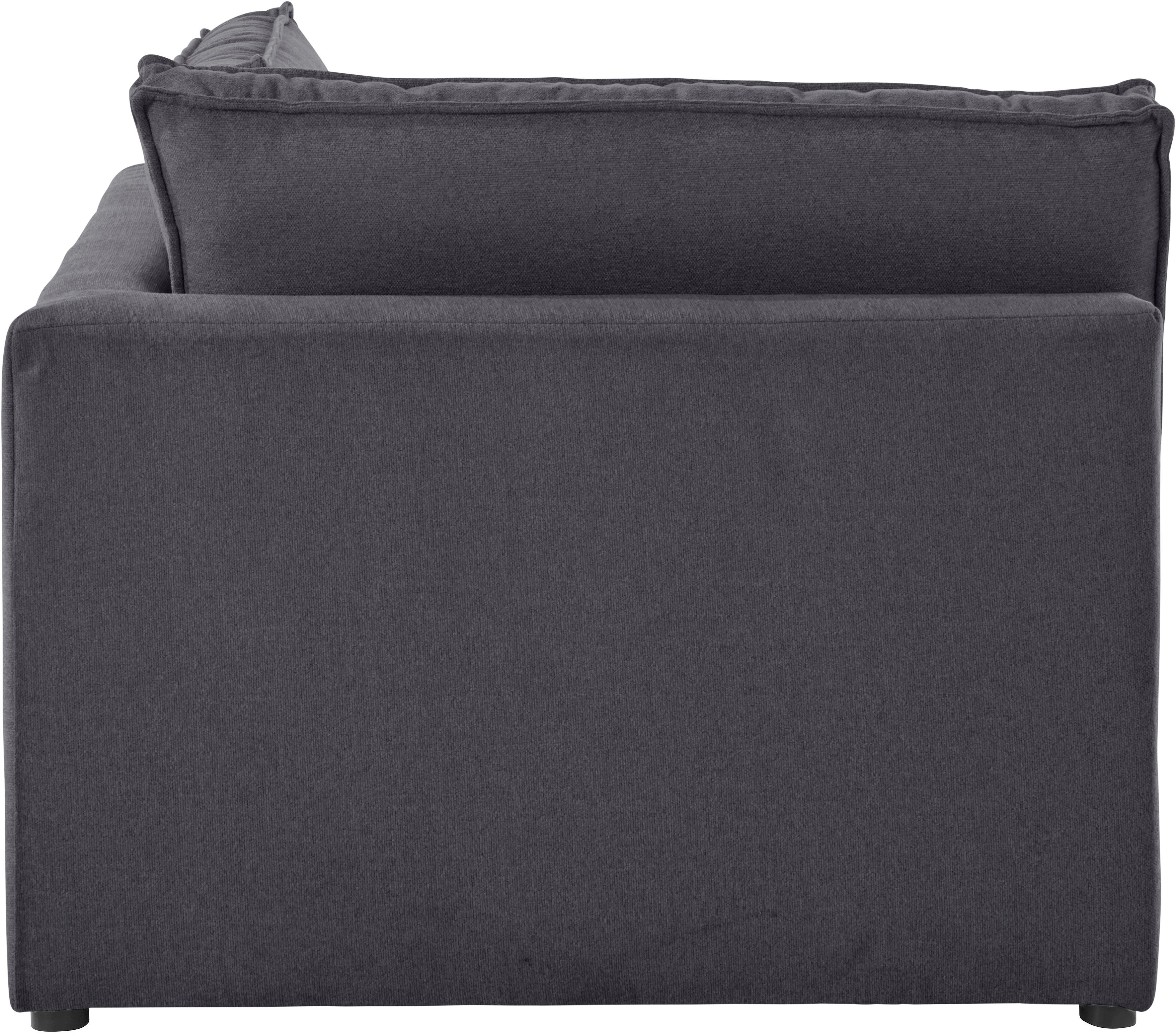 RAUM.ID Bank-hoekelement Florid Deel van een modulaire bank , stevig zitcomfort, ook in cord