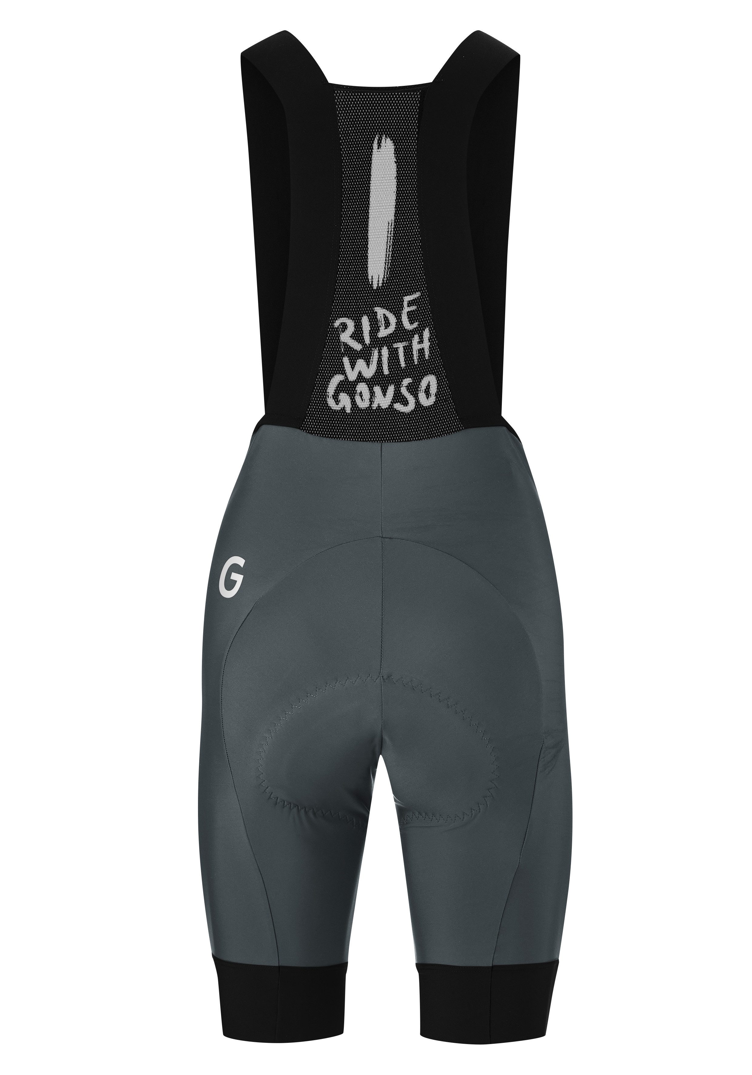 Gonso Fietsbroek SQlab GO BIB W Dames fietsbroek, zitkussen en bandjes, moderne fietsbroek, Tight Fit