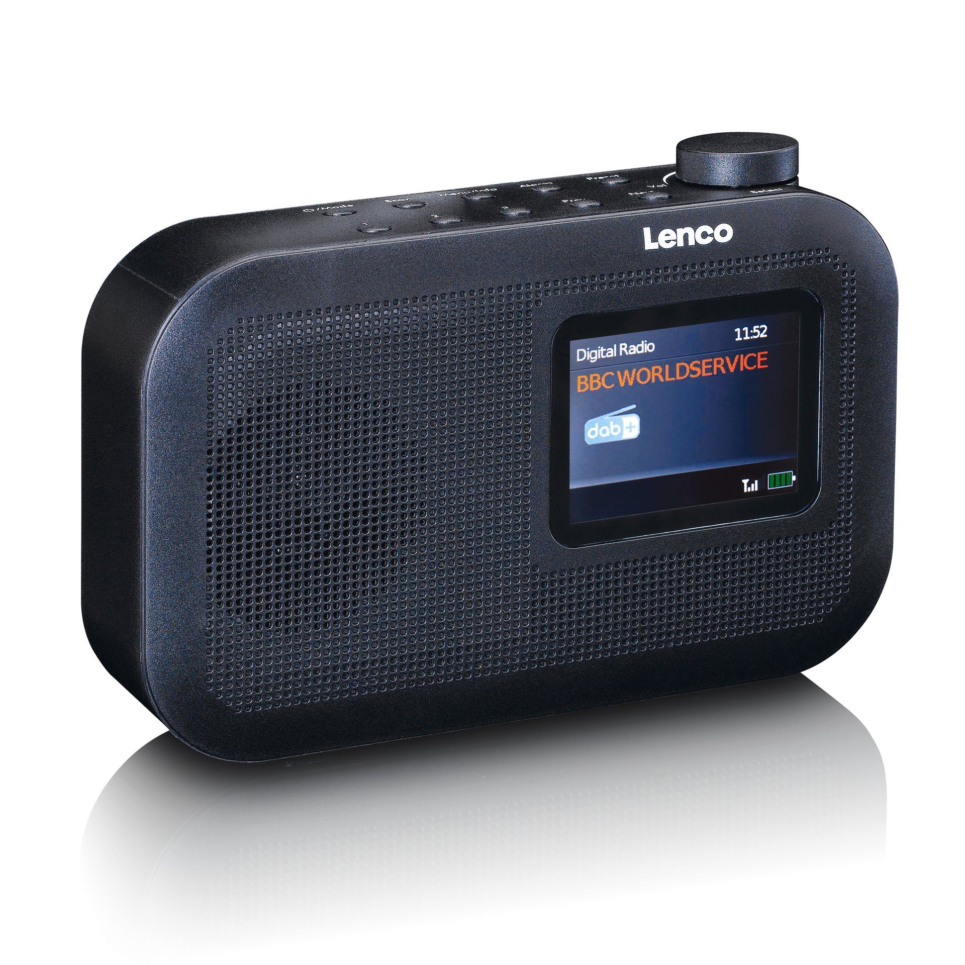 wandelen snap doden Lenco Digitale radio (dab+) PDR-026BK - DAB+ draagbare radio makkelijk  besteld | OTTO