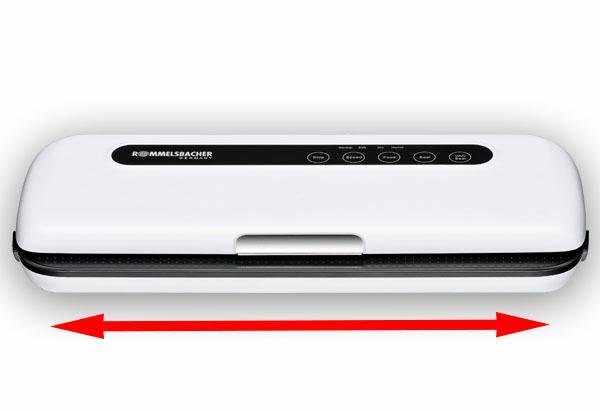 Rommelsbacher Vacumeermachine VAC 110 inclusief 5 foliezakjes, 1 folierol