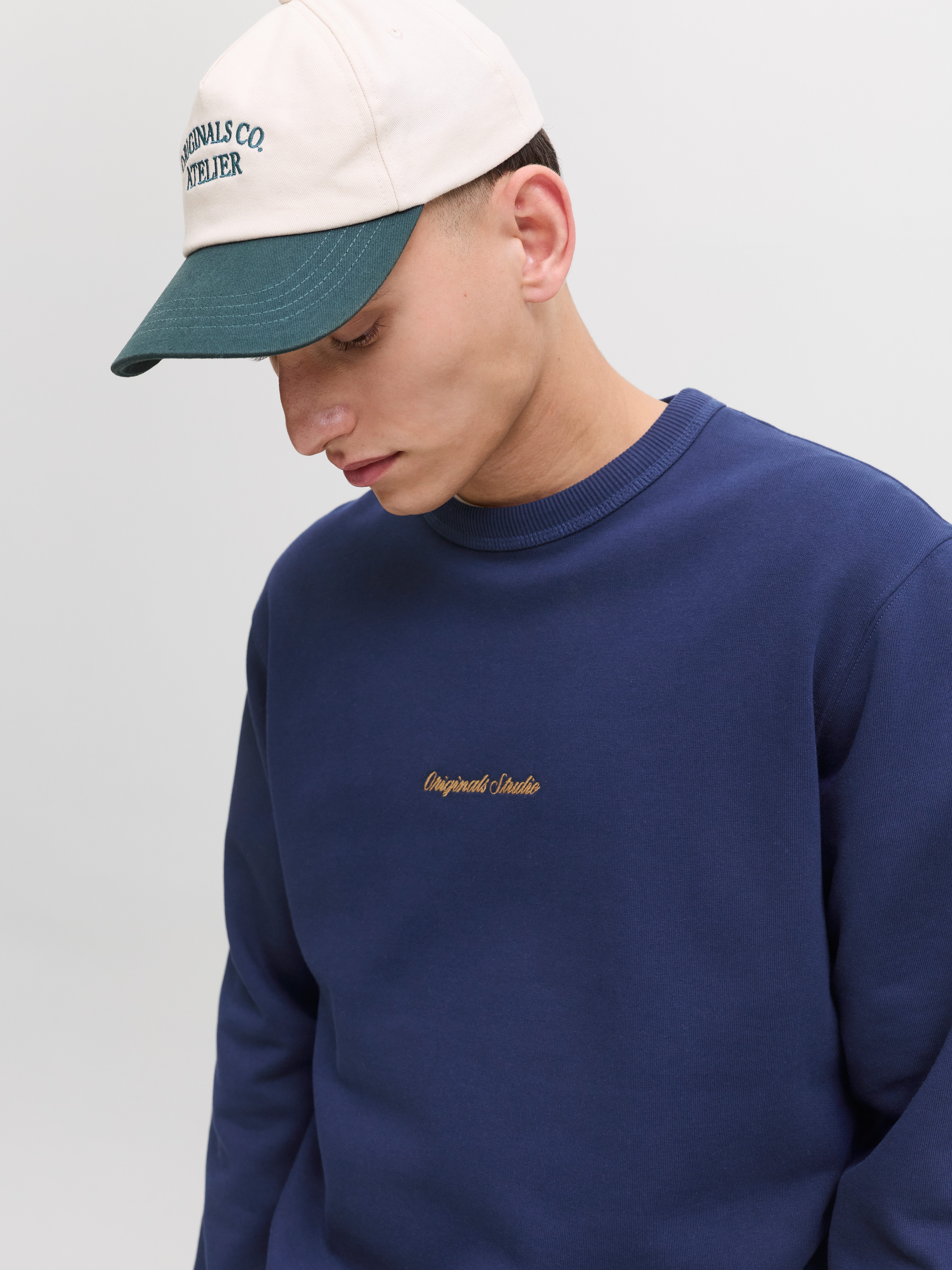 Jack & Jones Sweatshirt JORNORREBRO EMB SWEAT CREW NOOS