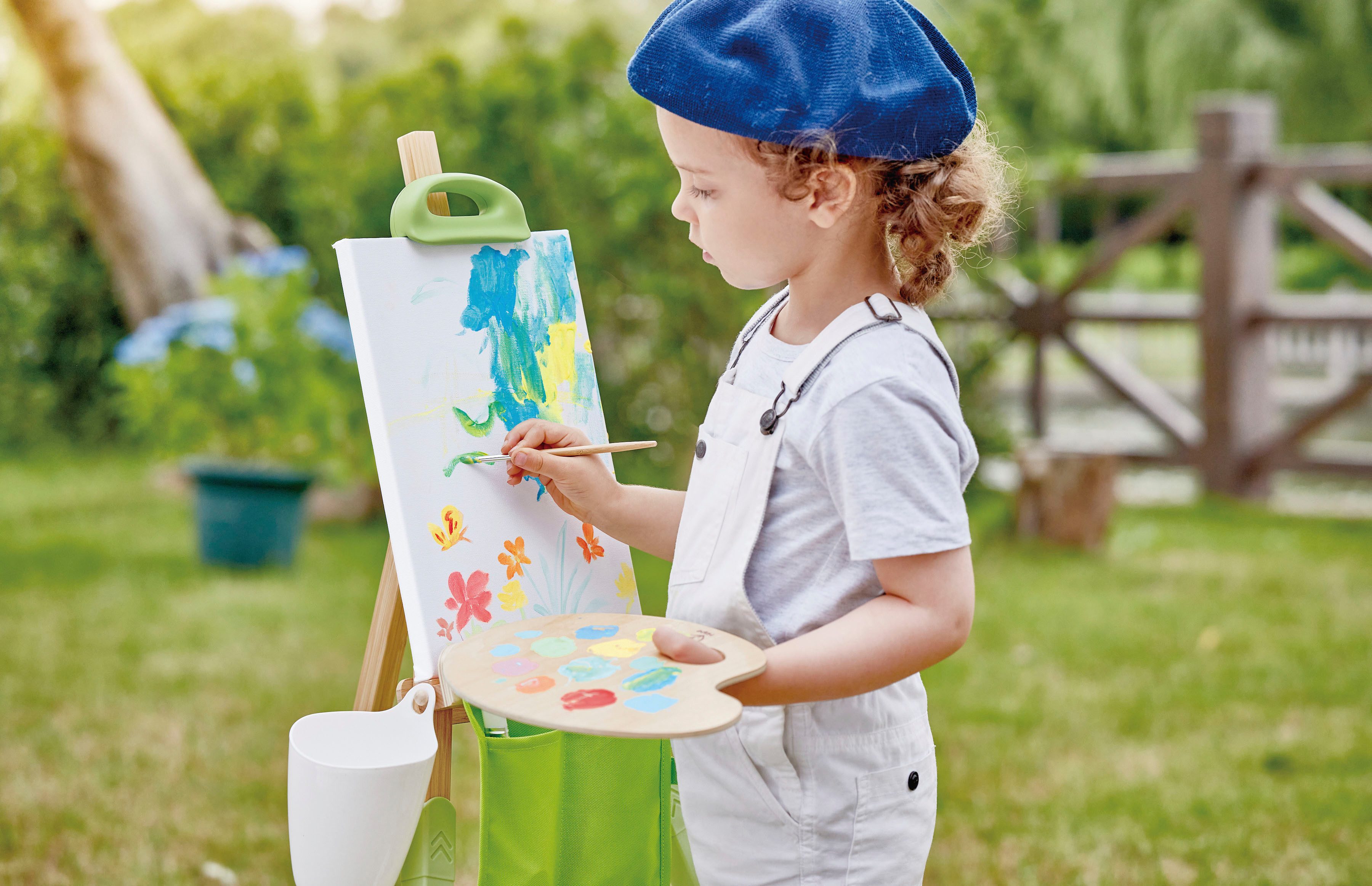 Hape Bord Draagbare bamboe-plaat