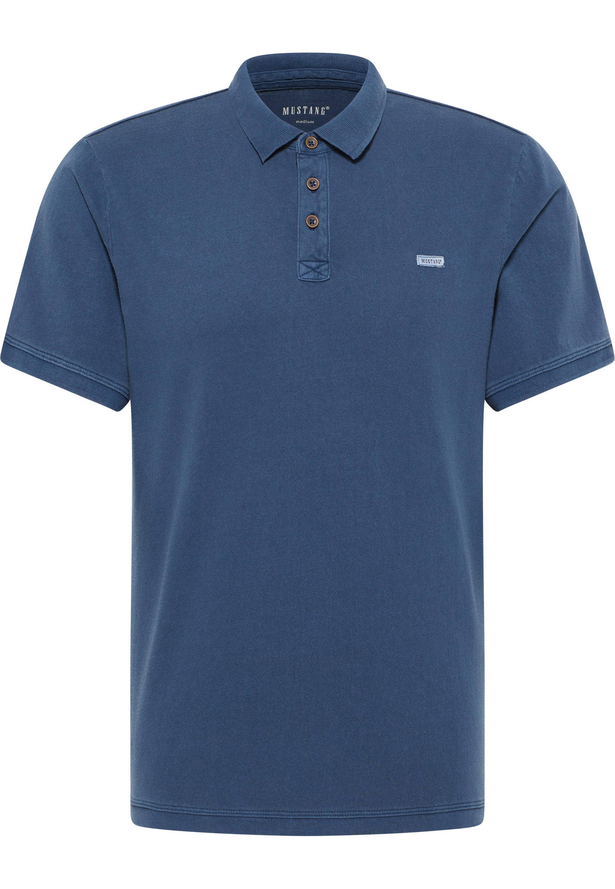 Mustang Shirt met korte mouwen Poloshirt