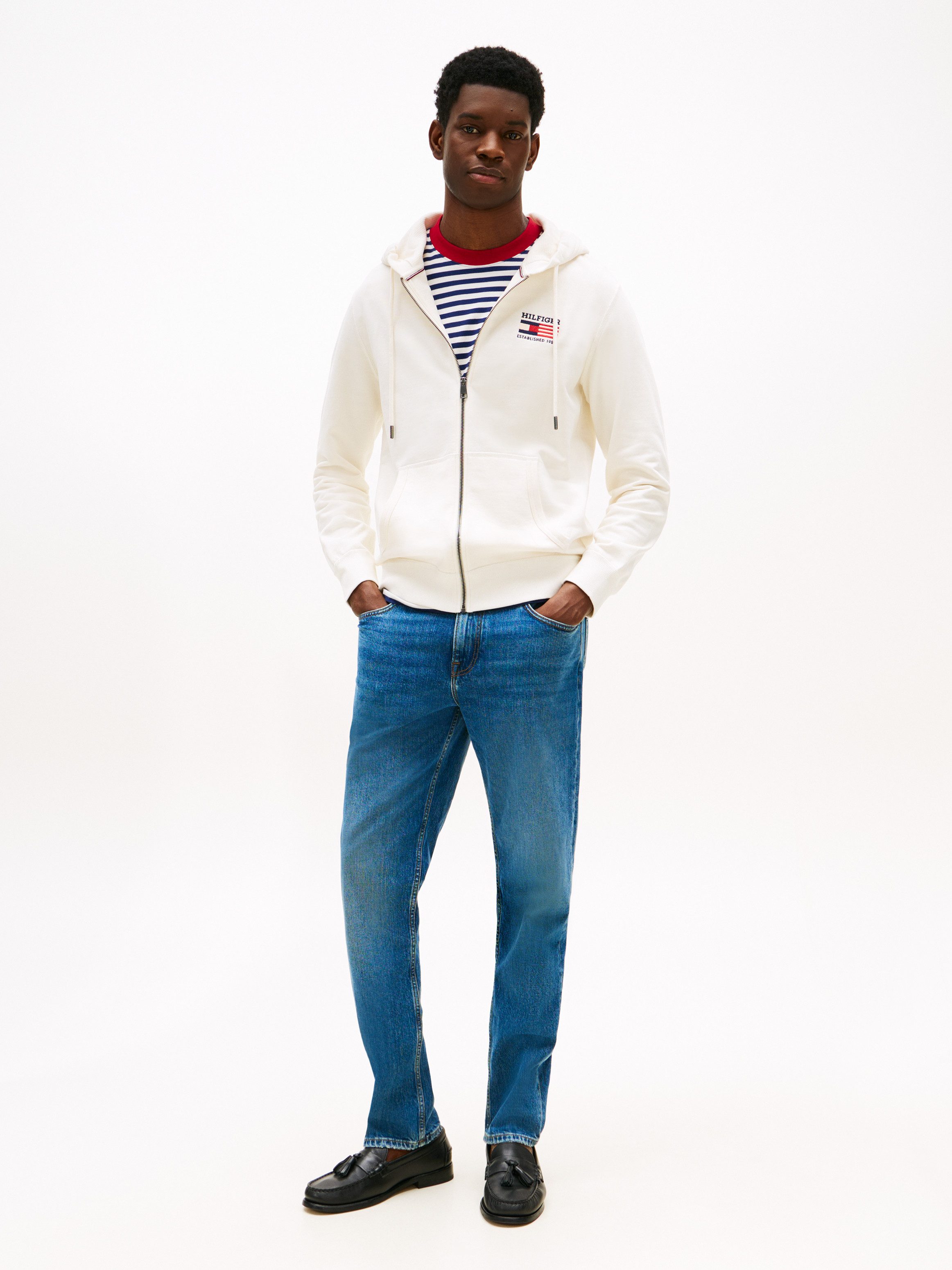 Tommy Hilfiger Capuchonsweatvest AMERICANA ZIP THROUGH HOODY