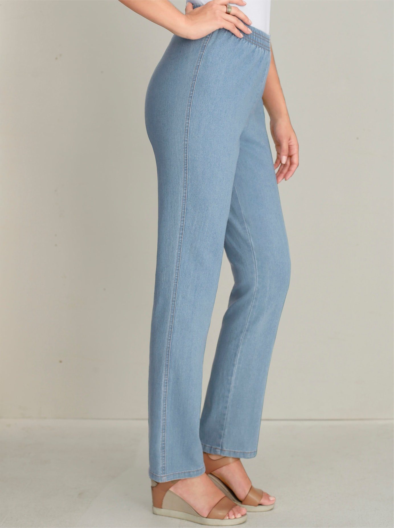 Classic Basics Jeans met elastische band