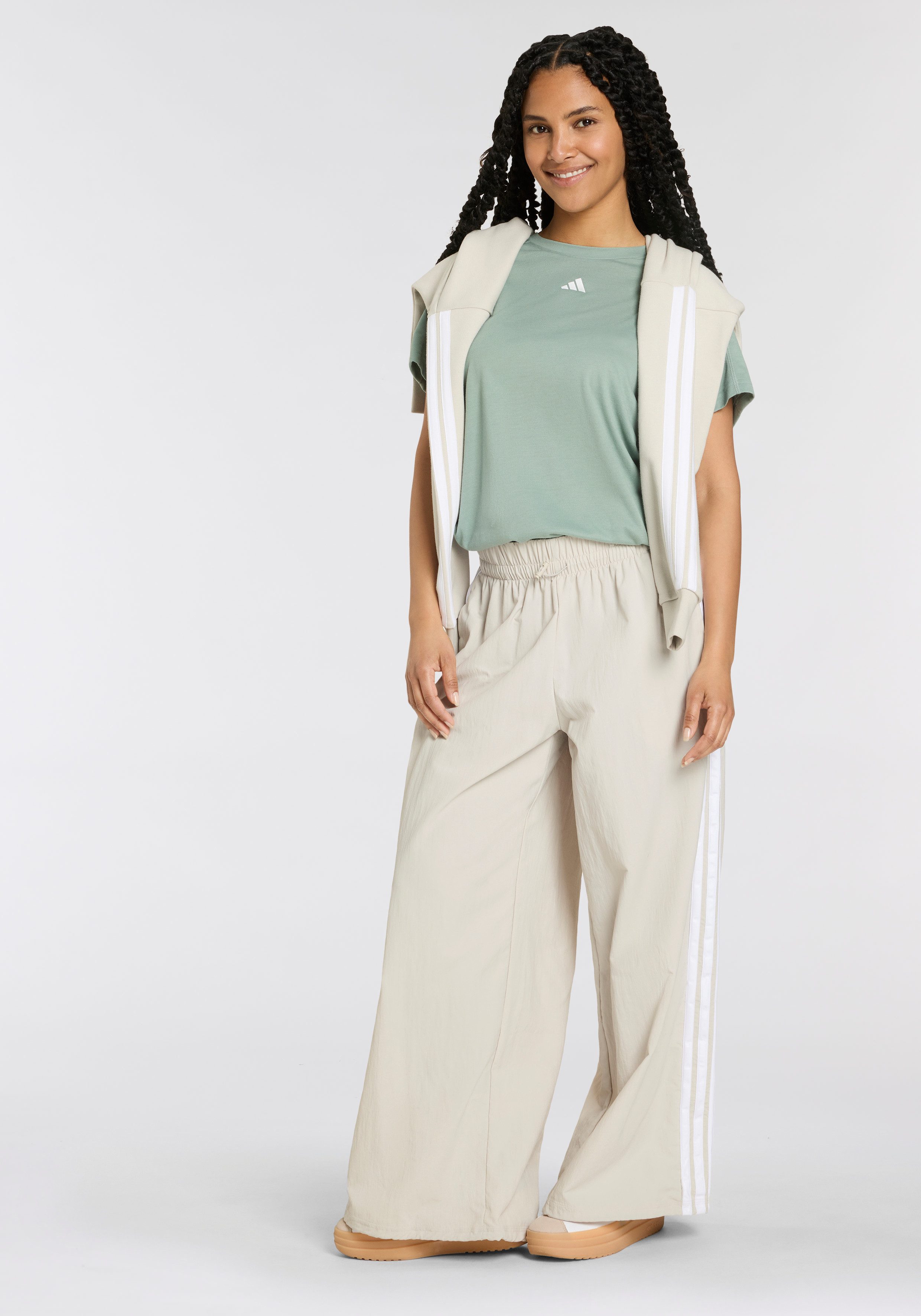 adidas Sportswear Sportbroek W 3S WV PT (1-delig)