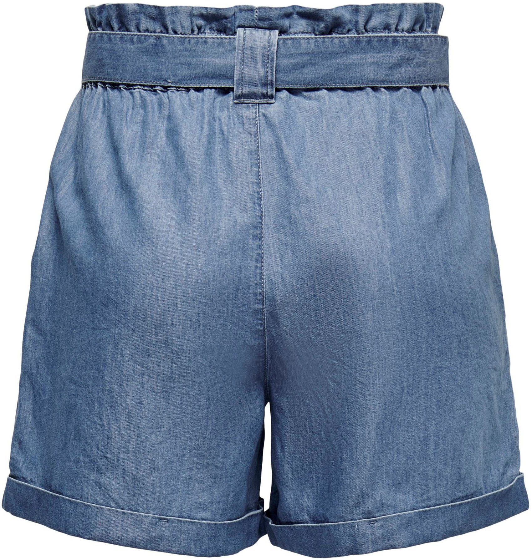 Only Short ONLBEA SMILLA HW PB LOOSE DNM SHORTS