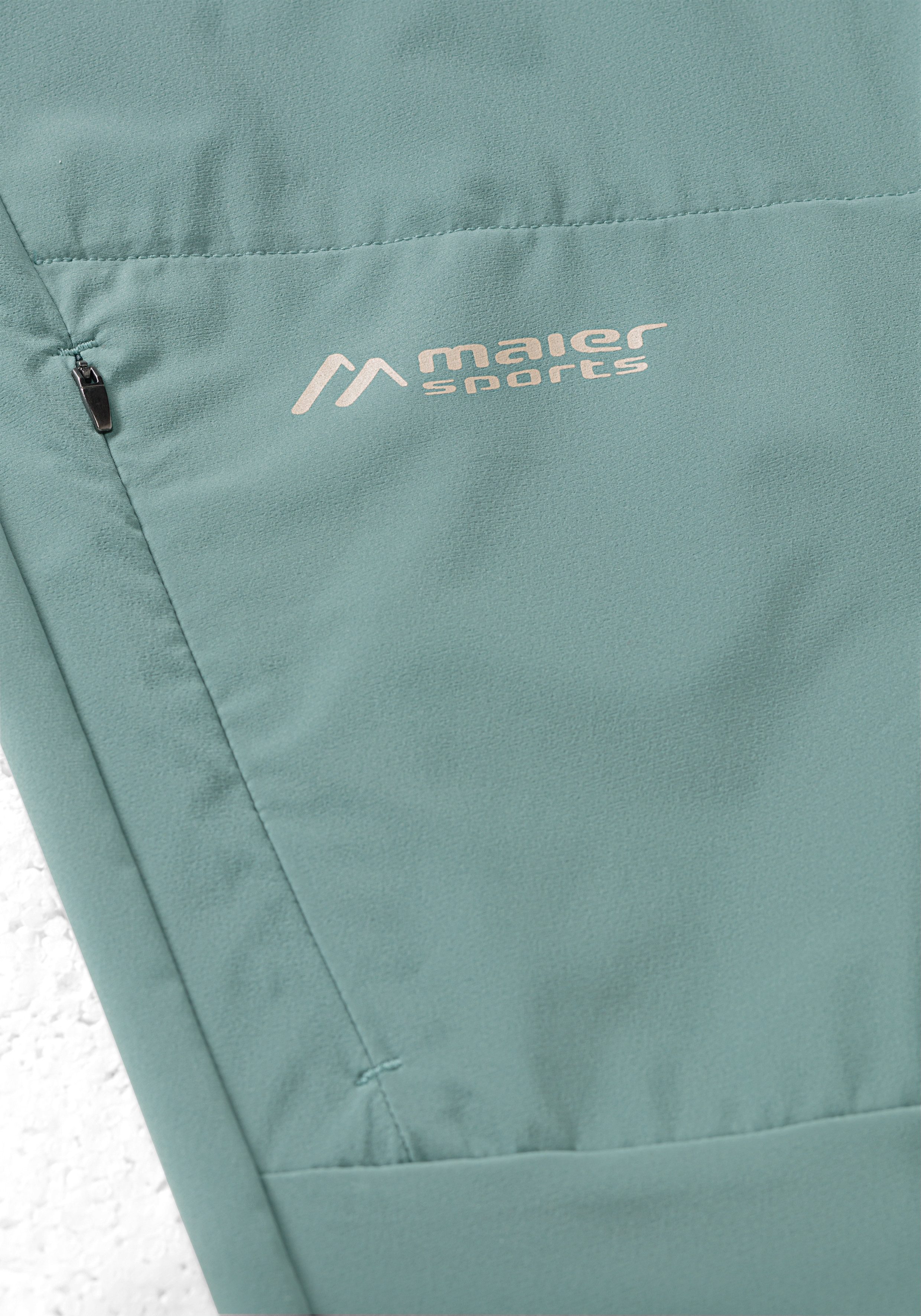 Maier Sports Outdoorbroek Fortunit Culotte W Dames wandelbroek, 4 insteekzakken, zijvak met rits, regular fit