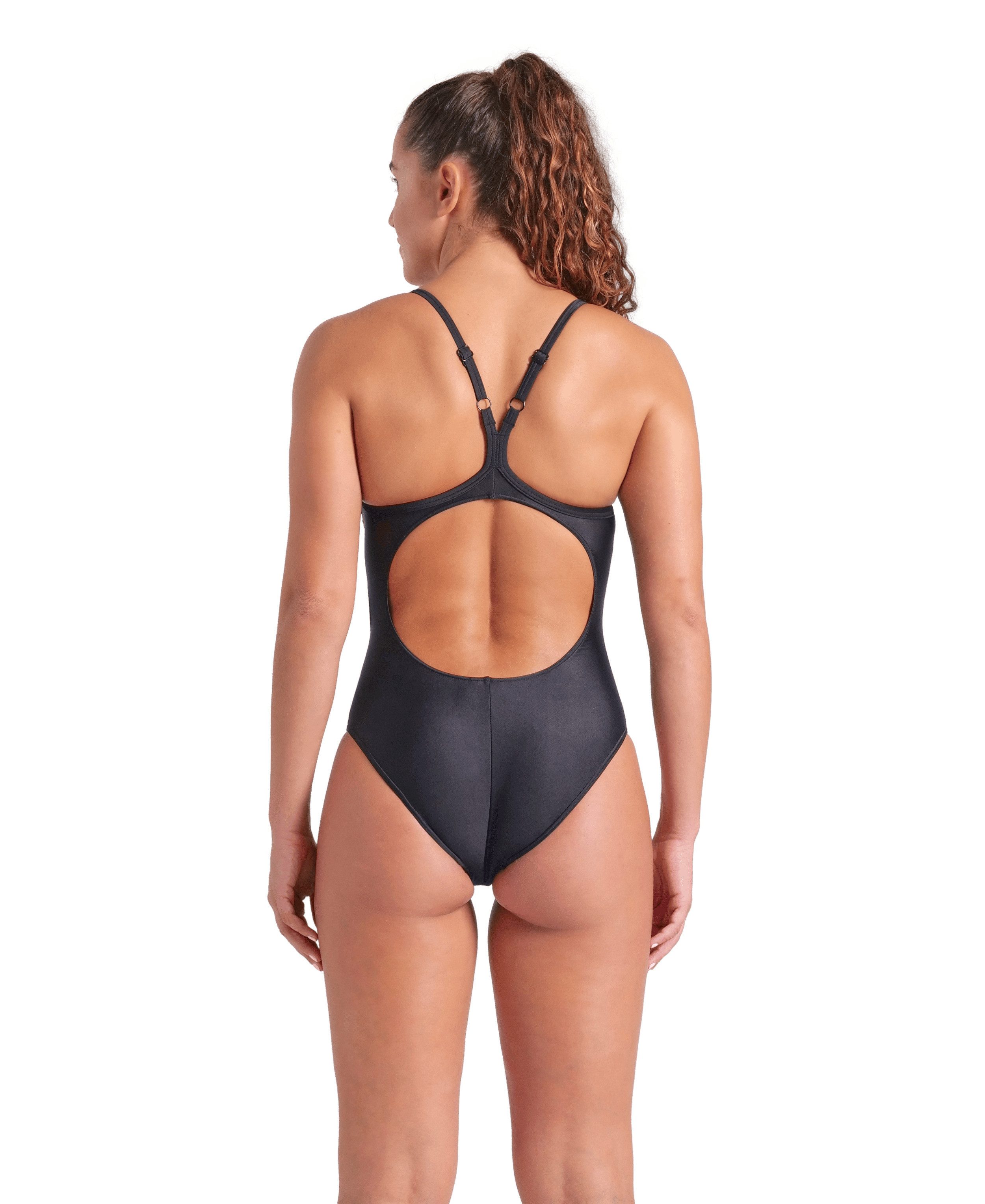 Arena Badpak Arena Feel dames solid lightdrop back bustier badpak