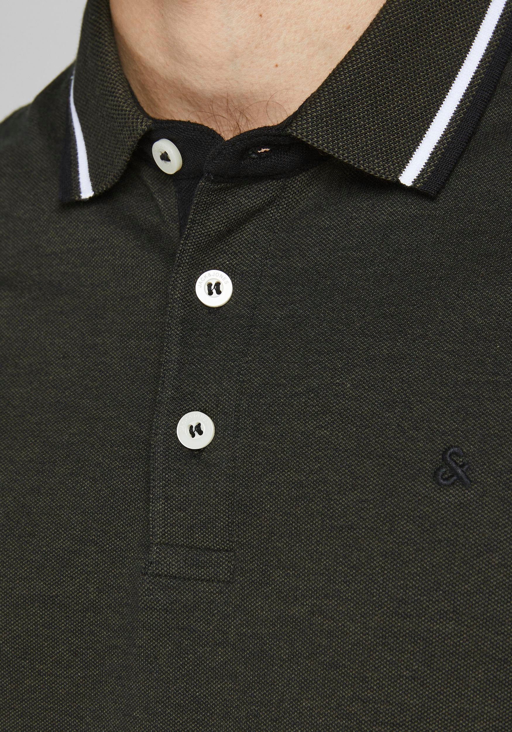 Jack & Jones Poloshirt JJEPAULOS POLO SS 2PK MP NOOS (2-delig, Set van 2)