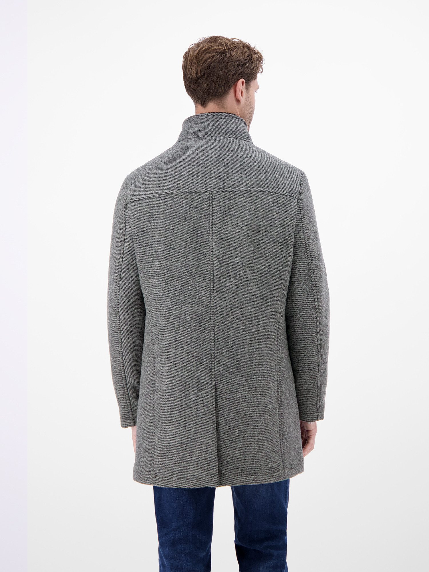 Lerros Wollen jas LERROS Heren-Wollen jas met uitneembaar gilet