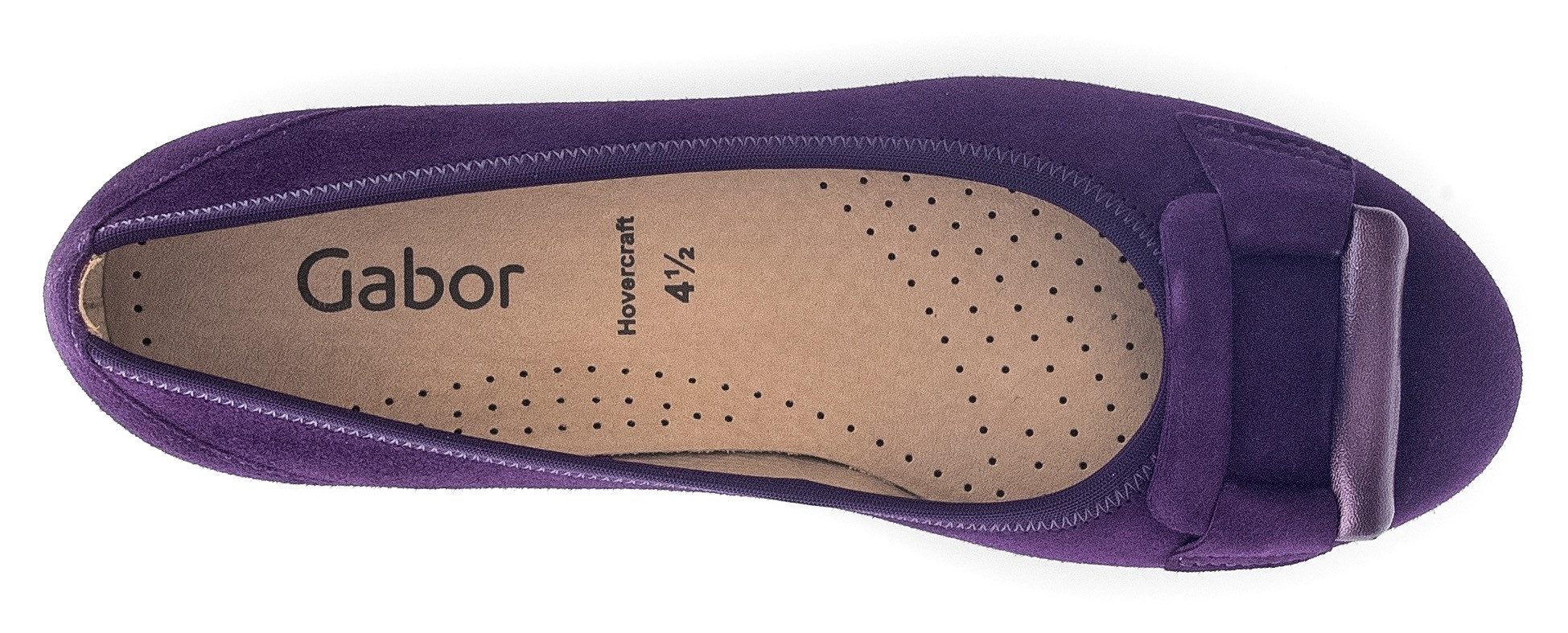 Gabor Ballerina's , businessschoen, lage schoen, instapschoen, comfortabele elastische afwerking