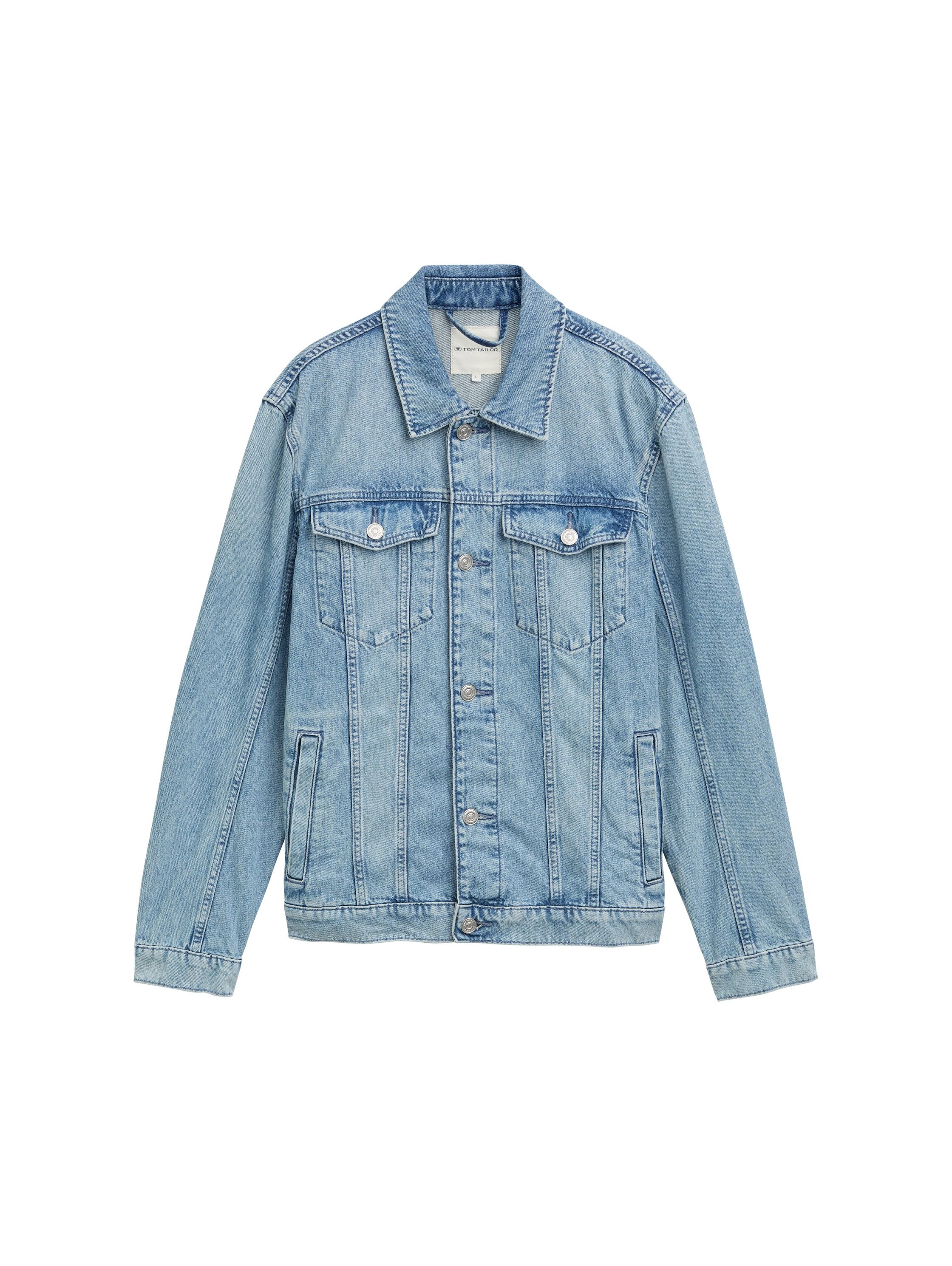 Tom Tailor Jeansjack met reverskraag