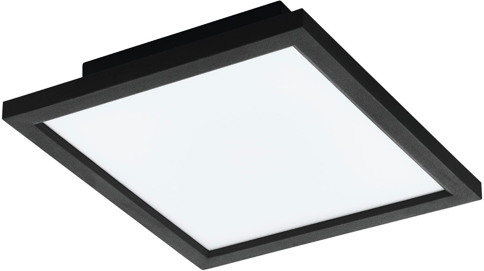 EGLO Plafondlamp SALOBRENA-Z Disco-modus, app/spraakbesturing Alexa,?30x30x5cm, excl. afstandsbediening (1 stuk)