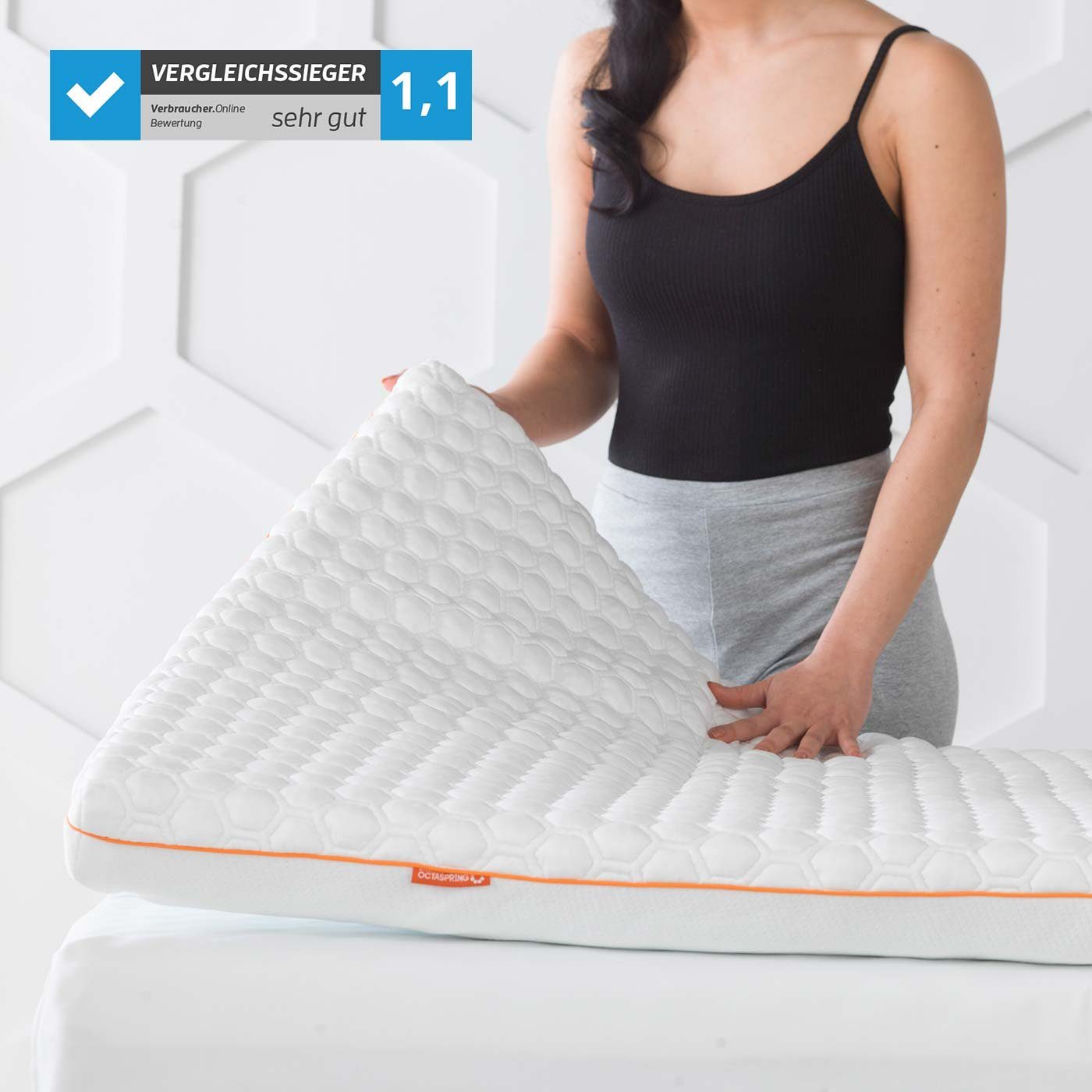 OCTAsleep Topmatras Octasleep Smart OCTAspring® Aerospace technologie (1 stuk)