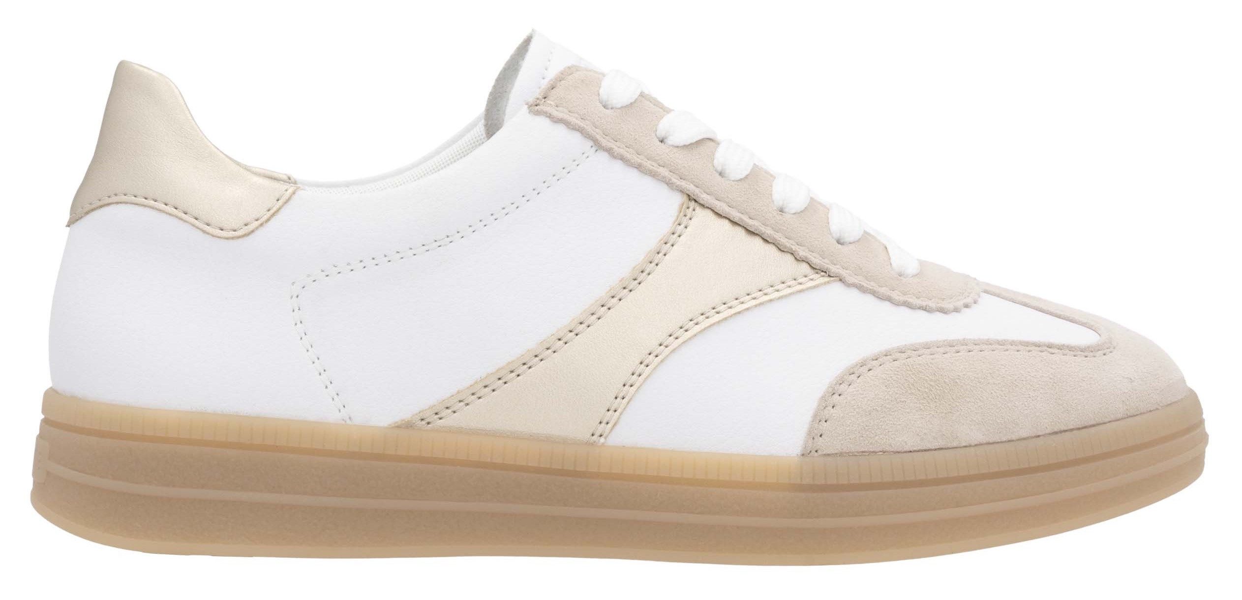 Remonte Sneakers , vrijetijdsschoen, halfschoen, veterschoen met gepolsterde schacht