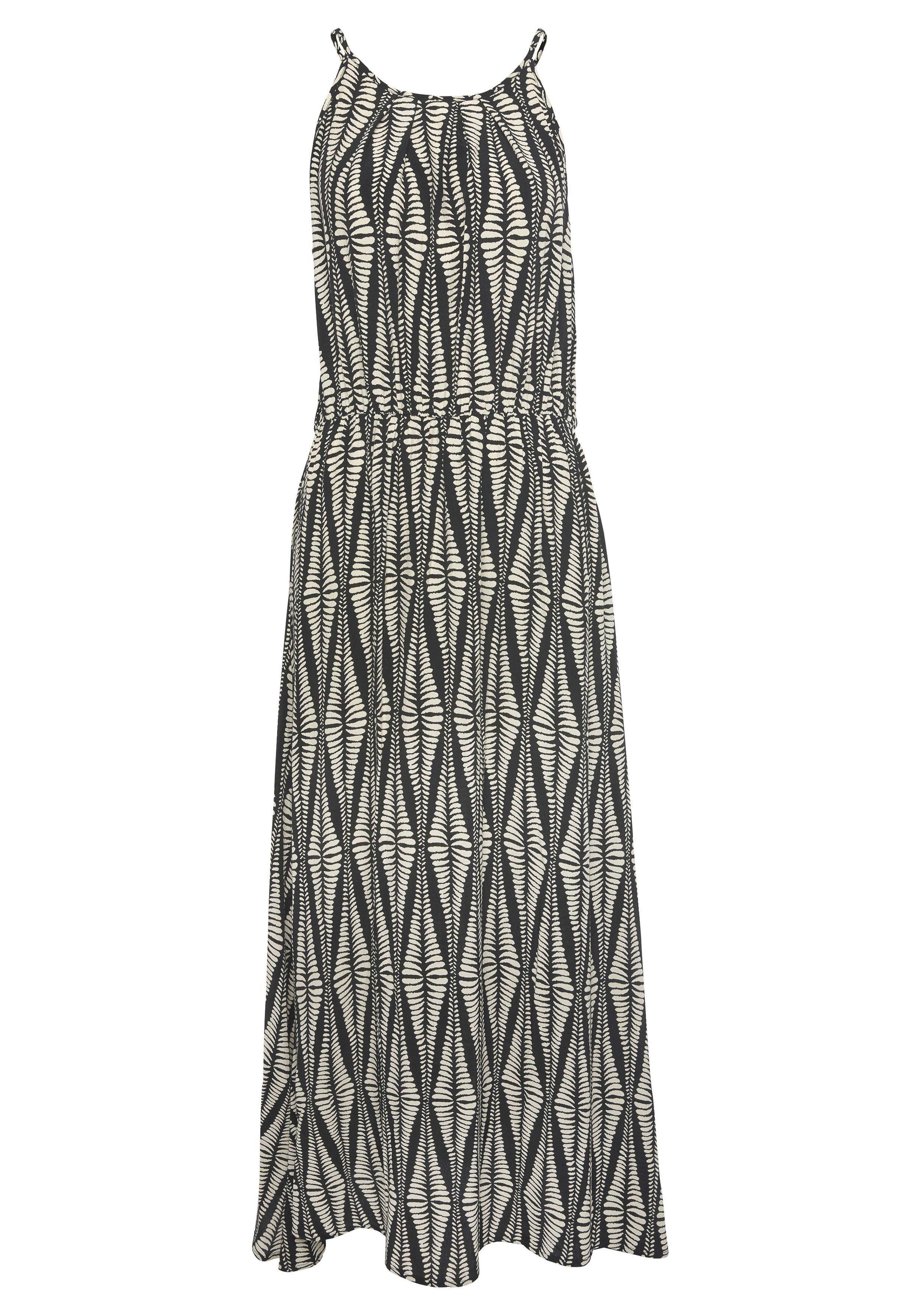 Lascana Maxi-jurk van geweven viscose