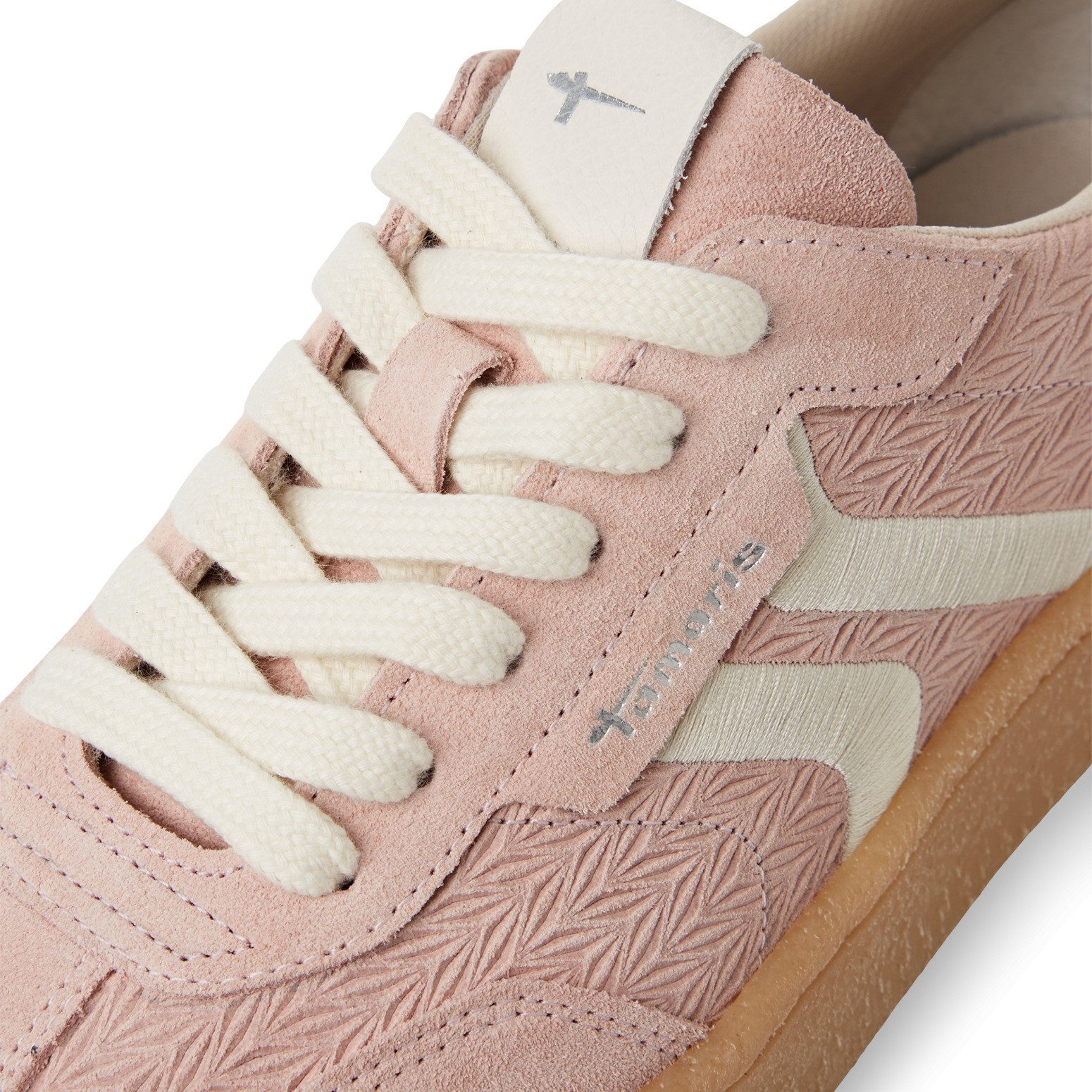 Tamaris Plateausneakers , vrijetijdsschoen, halfschoen, veterschoen met gepolsterde schacht