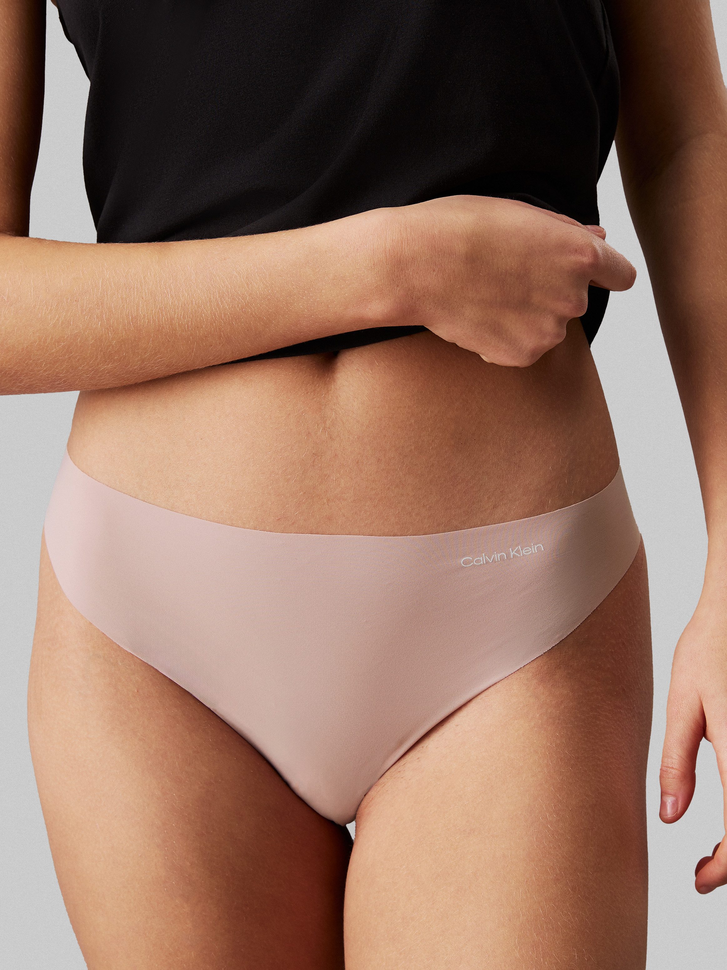 Calvin Klein Tanga THONG 3PK met logo-opschrift (Set van 3)