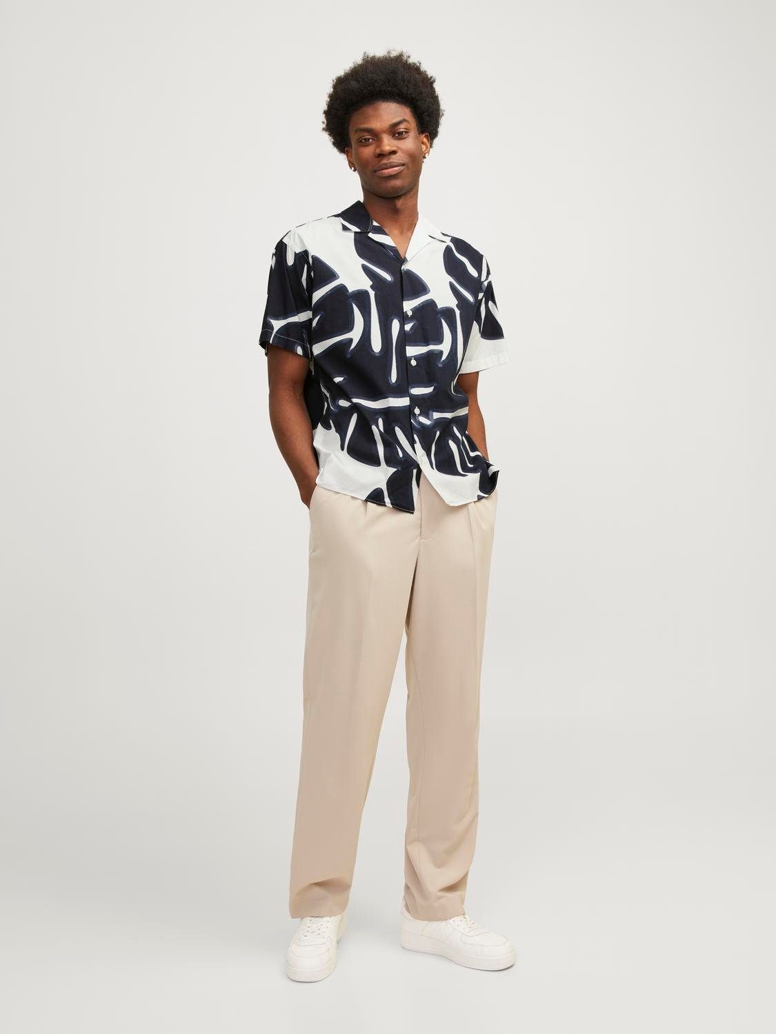 Jack & Jones Hawaï-overhemd JPRBLAPALMA RESORT SHIRT S S SN