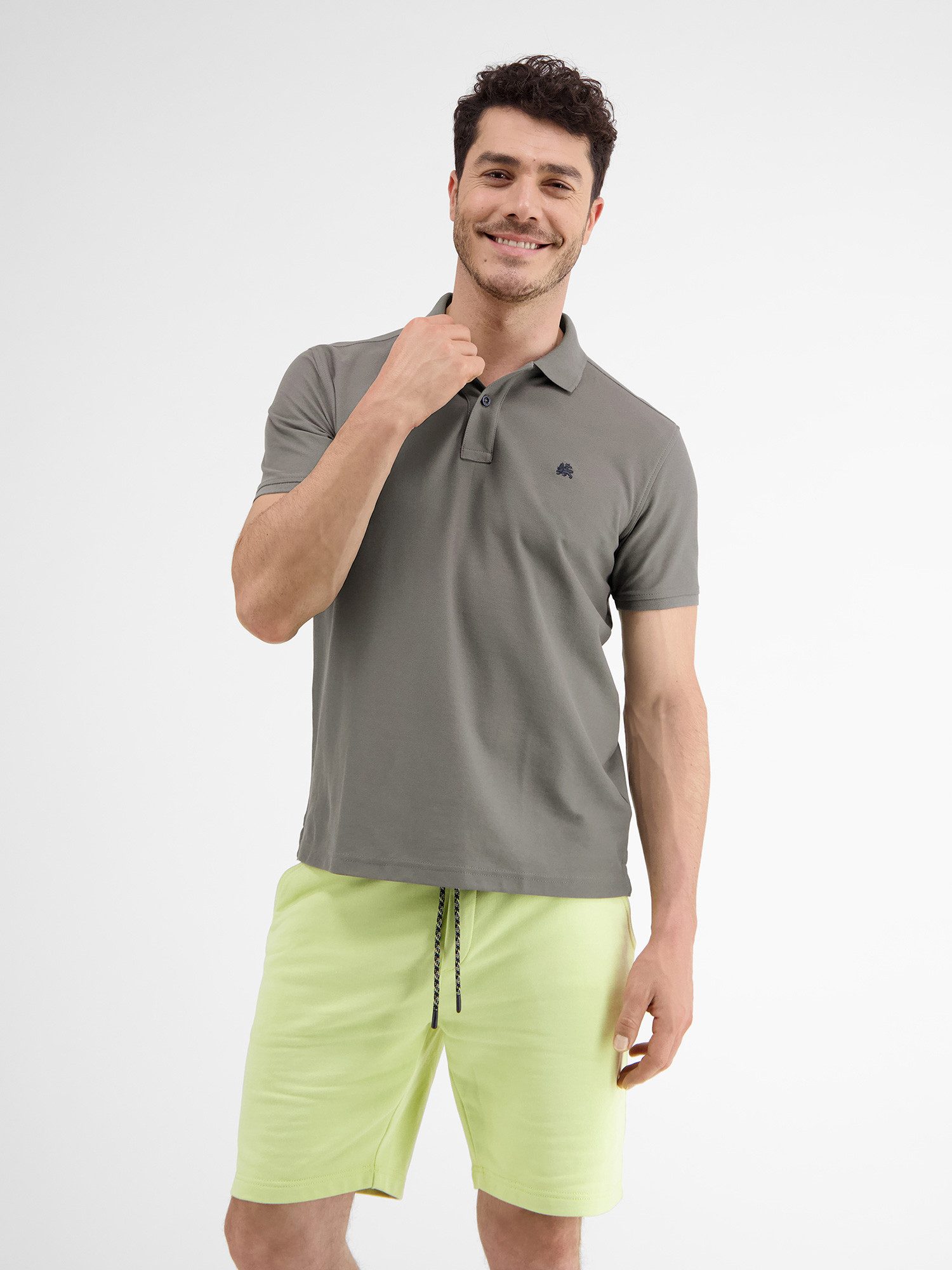 Lerros Poloshirt LERROS klassieke polostijl in *Cool & Dry* piquékwaliteit