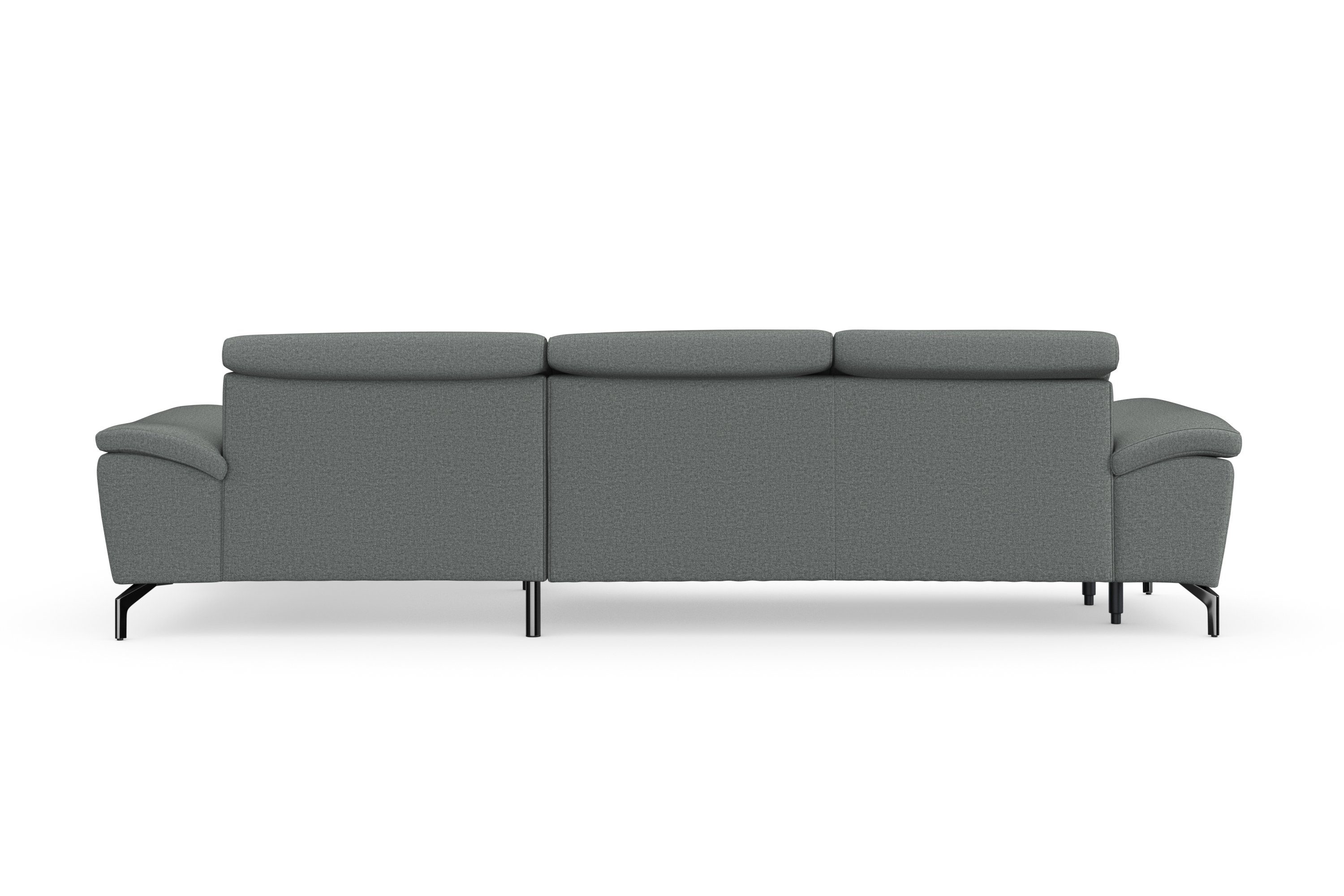 sit&more Hoekbank Cool L-vorm naar keuze met verstelbare hoofdsteun en uittrekzitting, motorisch