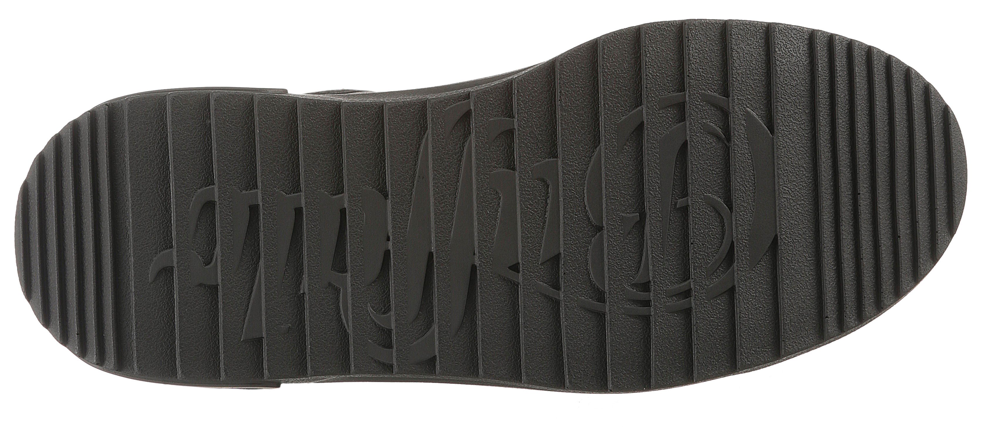 Buffalo Veterschoenen VECTRA MID WARM winterlaarzen, high top sneaker in vegan-verwerking