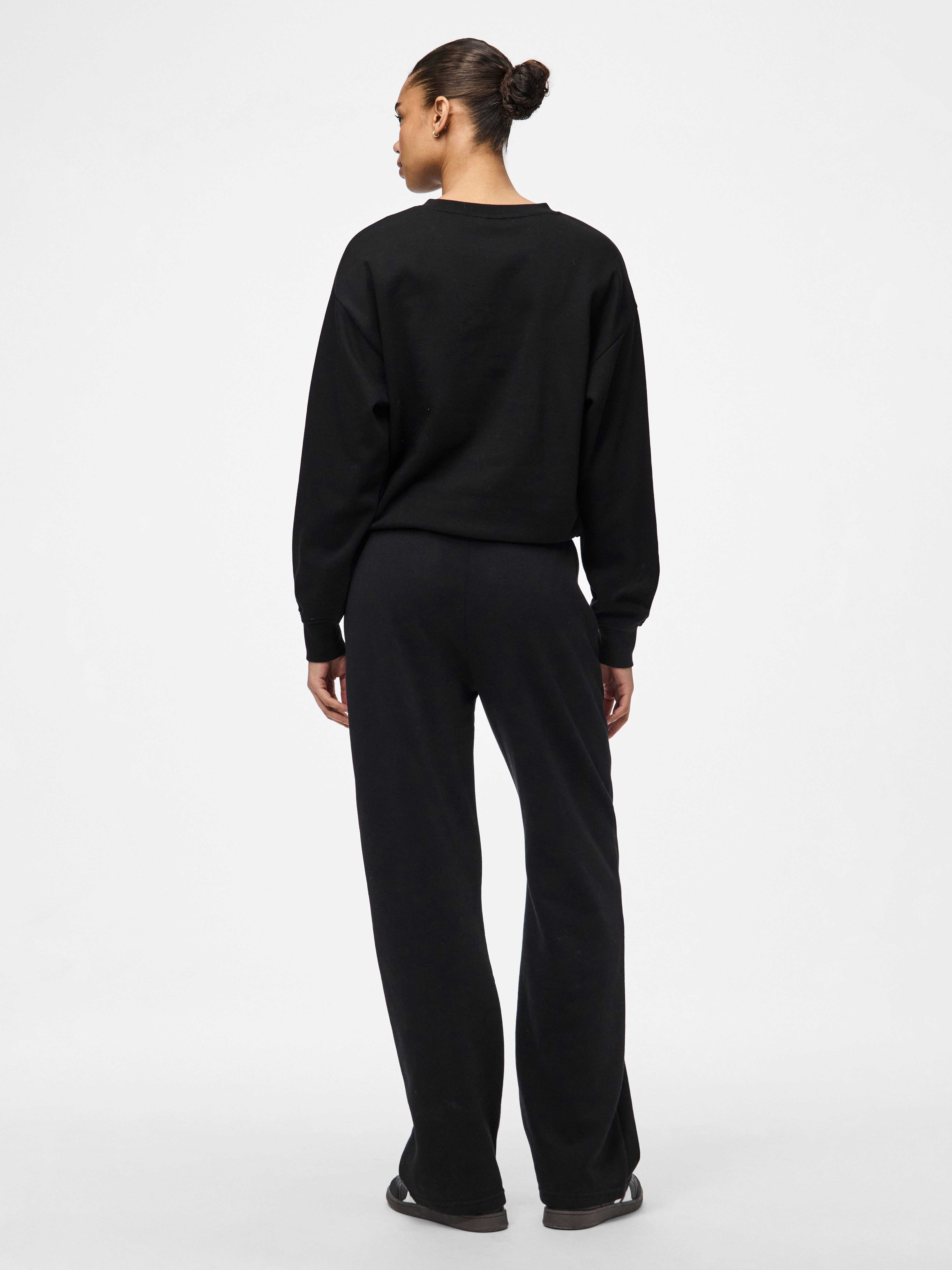 pieces Sweatbroek PCCHILLI HW WIDE SWEAT PANTS NOOS BC
