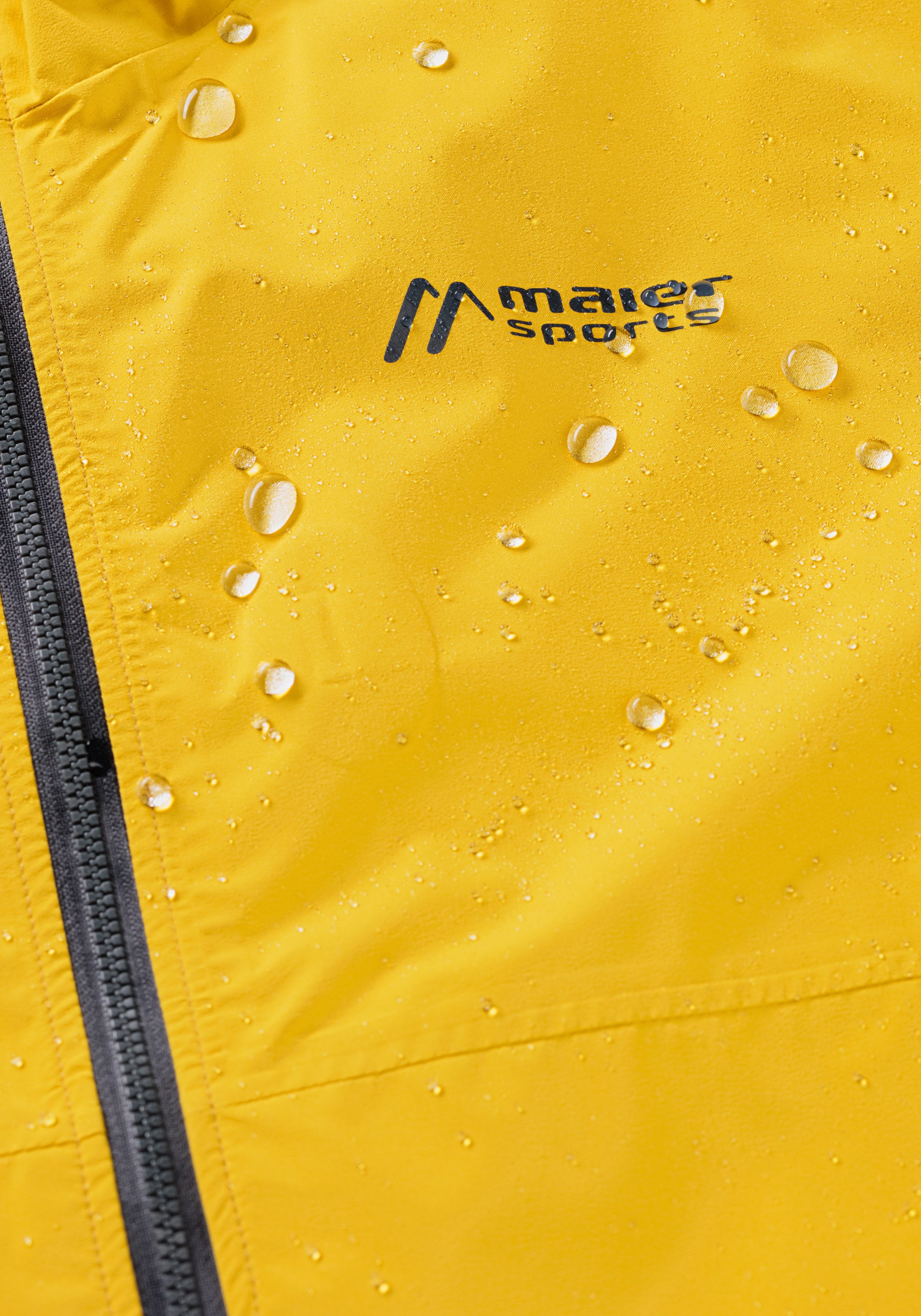 Maier Sports Outdoorjack Fanal M Heren jacke waterdicht, winddichte functionele jas, 2 buitenzakken