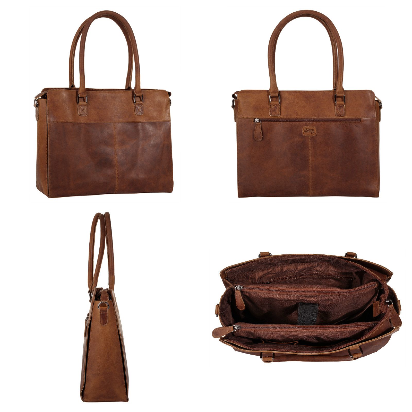 Cluty Shopper echt leder