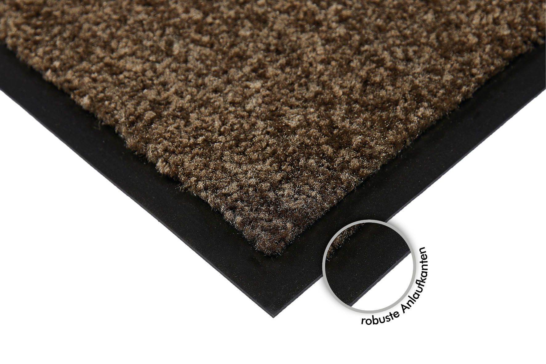Andiamo Mat Super Wash & Clean, Made in Belgium Vuilopvangmat, uni kleuren, antislip, wasbaar