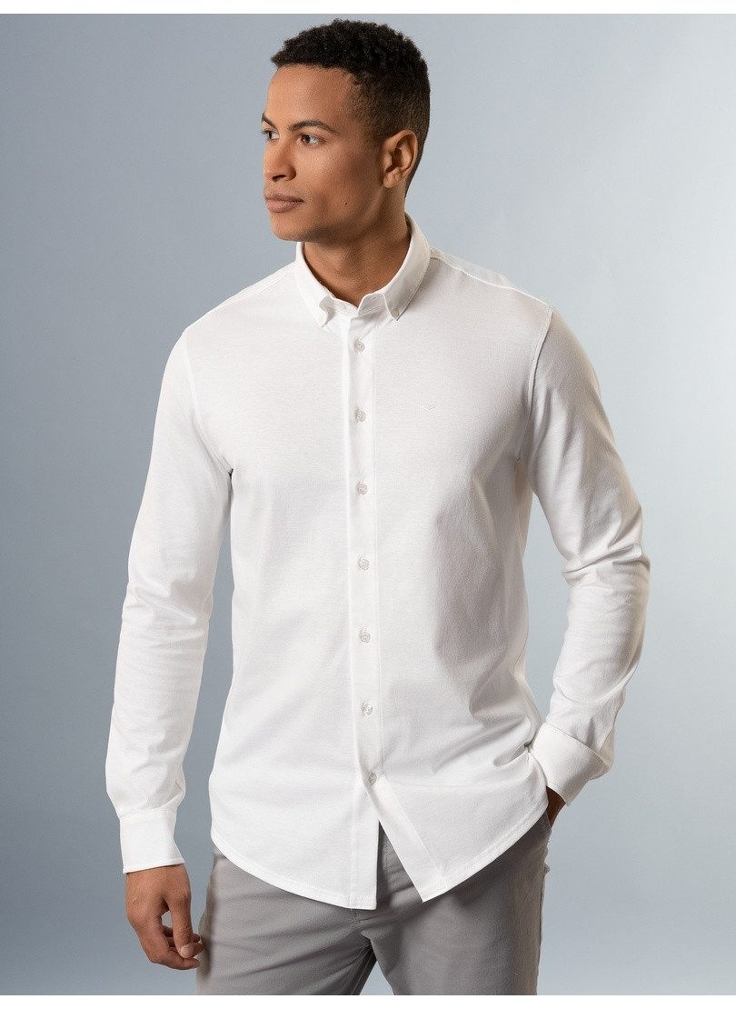 Trigema Poloshirt TRIGEMA business overhemd van DELUXE single jersey (1-delig)