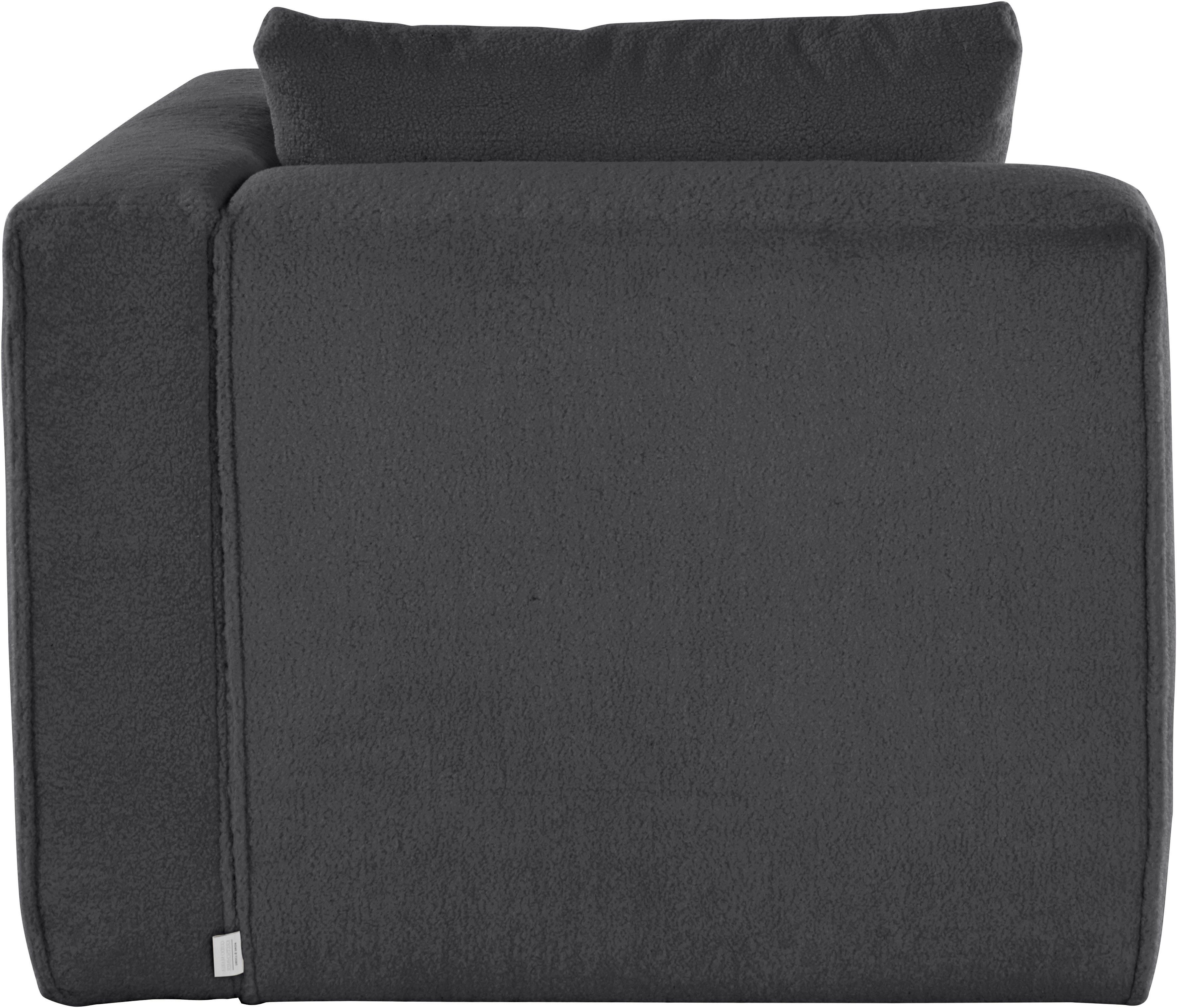 Home affaire Ottomane Comfine Modulaire ottomane om zelf samen te stellen, in 3 bekledingvarianten